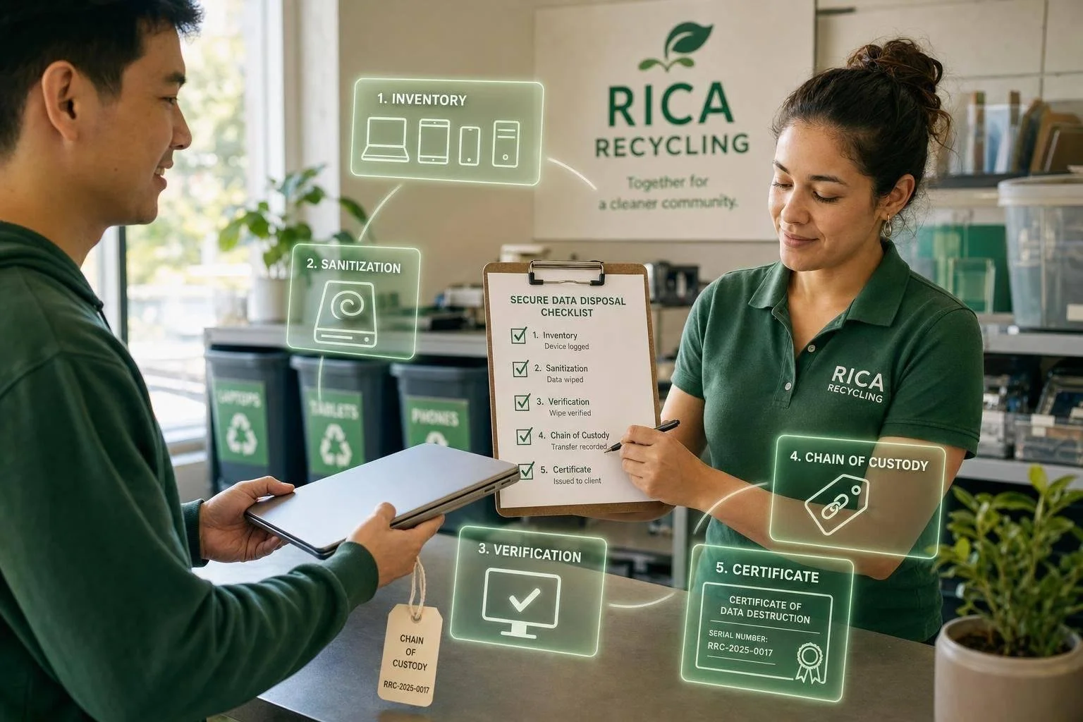 Checklist for Secure Data Disposal
