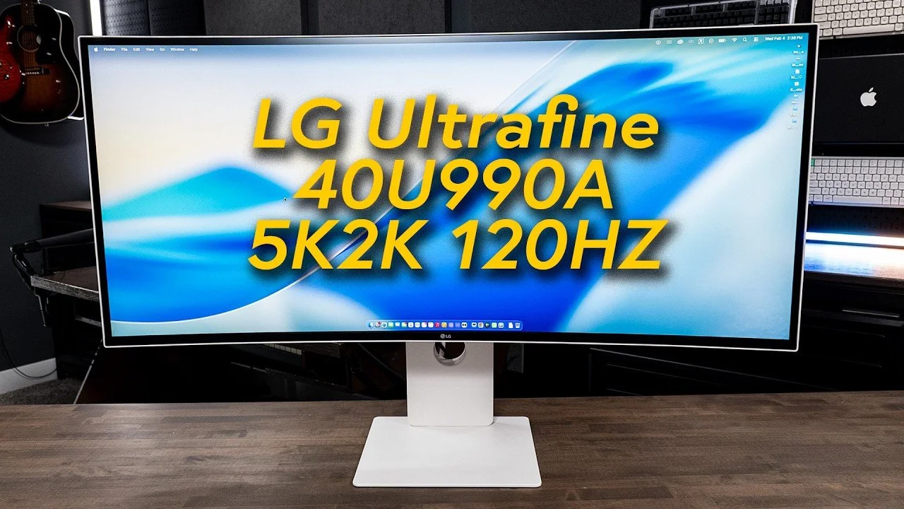 LG 40U990A Review: The First 5K2K 120Hz Thunderbolt 5 Ultrawide Monitor