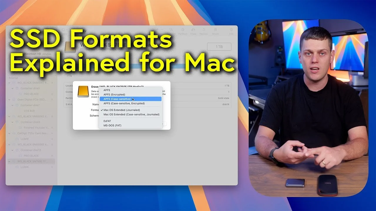 Which Format To Use For An External SSD For Your Mac? APFS Vs macOS Extended And ExFAT