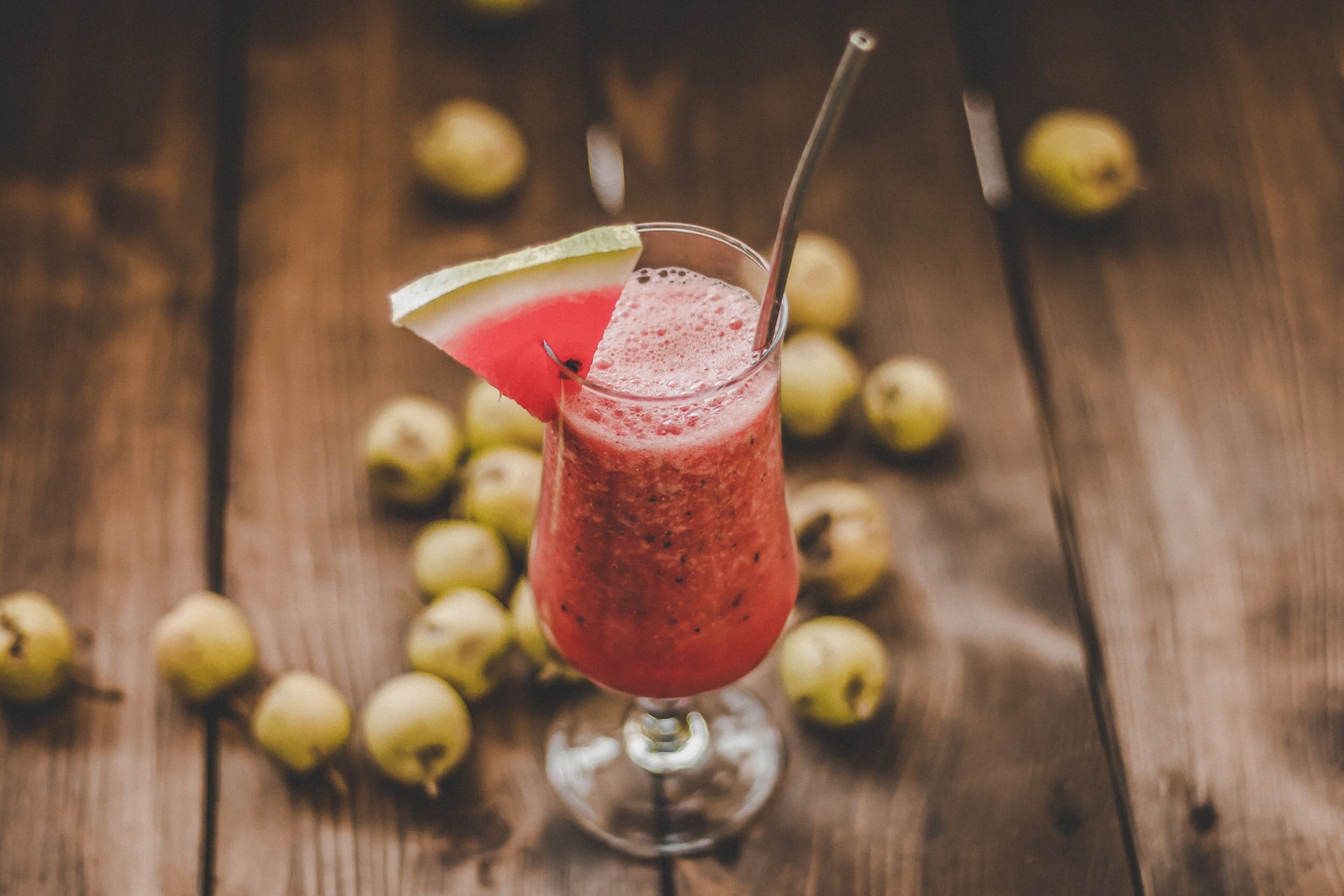 Raw Milk Watermelon Smoothie