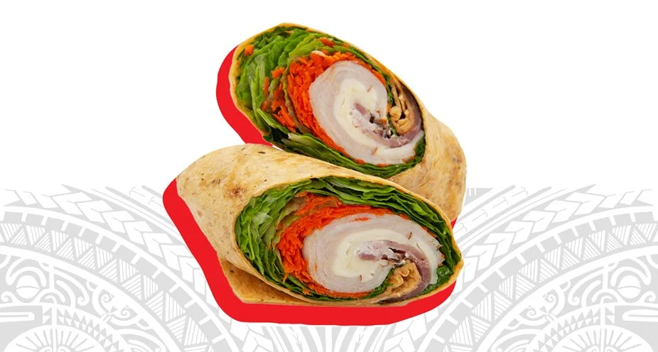 Turkey &amp; Smoked Ham Deli Wrap