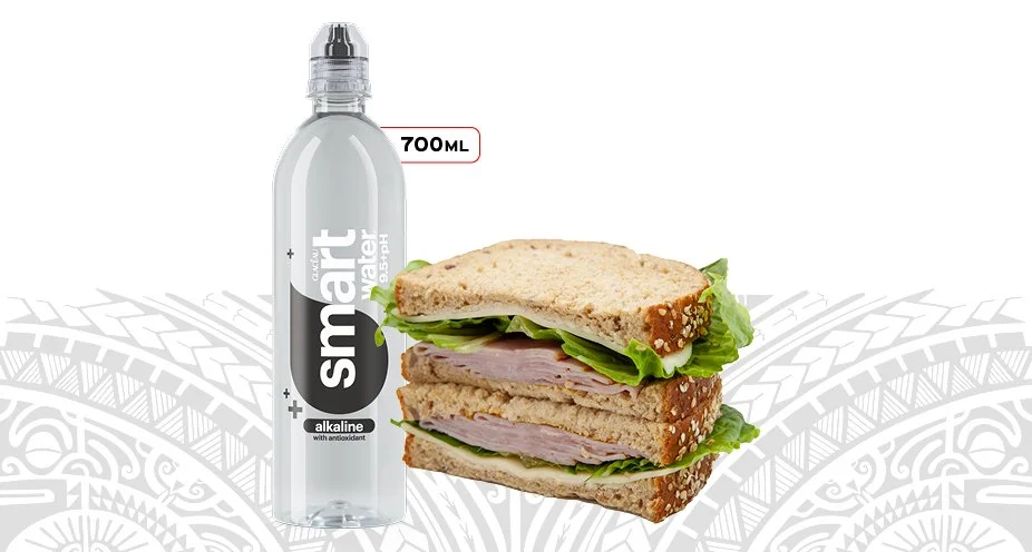 $1 Smart Water 700ml with any Deli Sandwich 