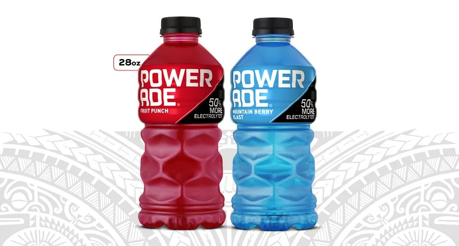Two for $4.50 Powerade 28oz 