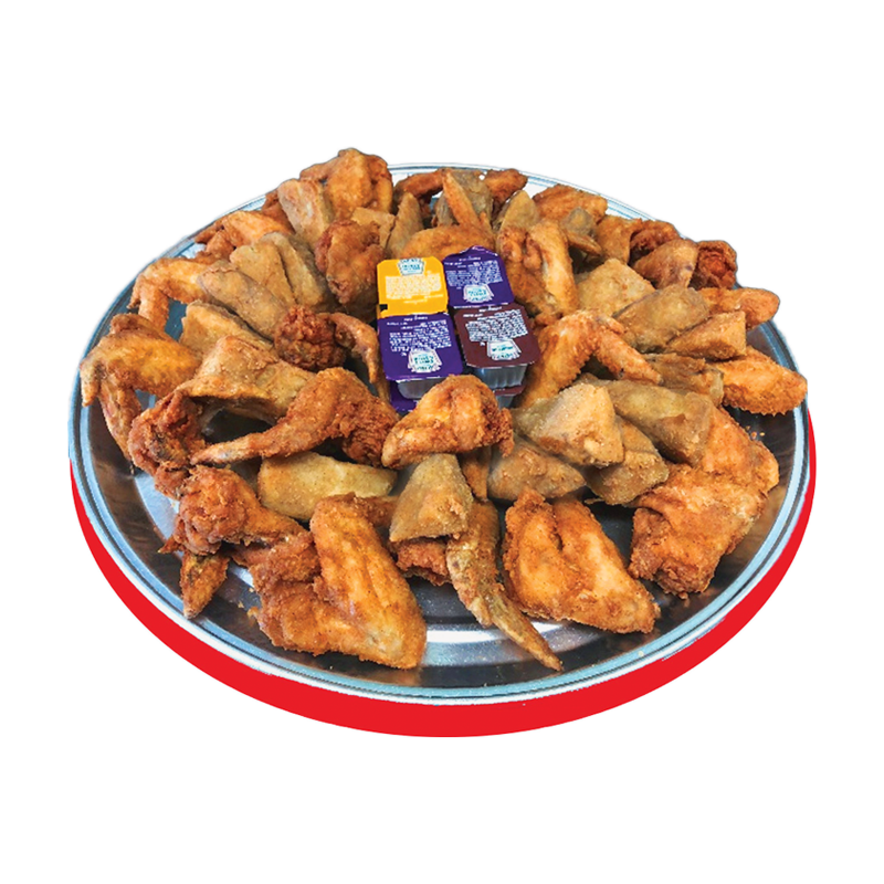 Wings &amp; Wedges Platter, 18”