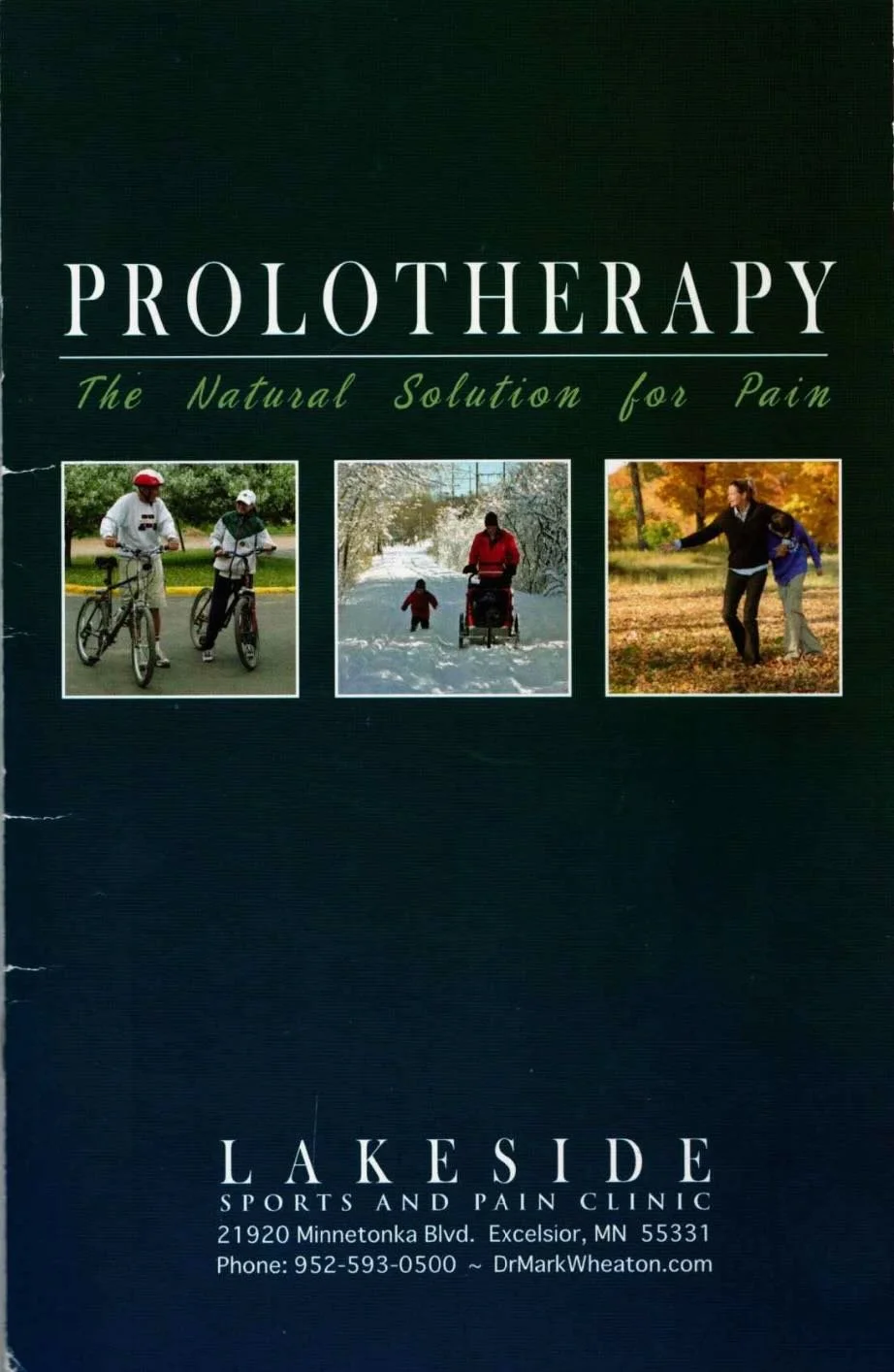 Prolotherapy booklet, Prolotherapy explained, what is Prolotherapy