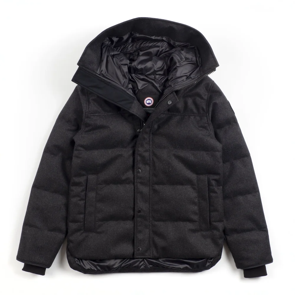 Canada Goose Black Label Macmillan Parka Carbon Melange Wool