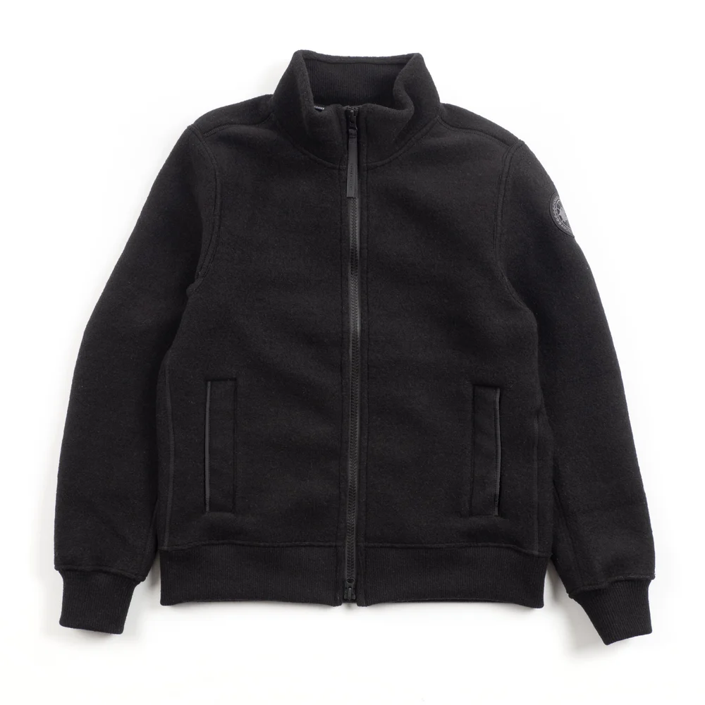 Canada Goose Black Label Lawson Fleece Jacket Black — GERHARD