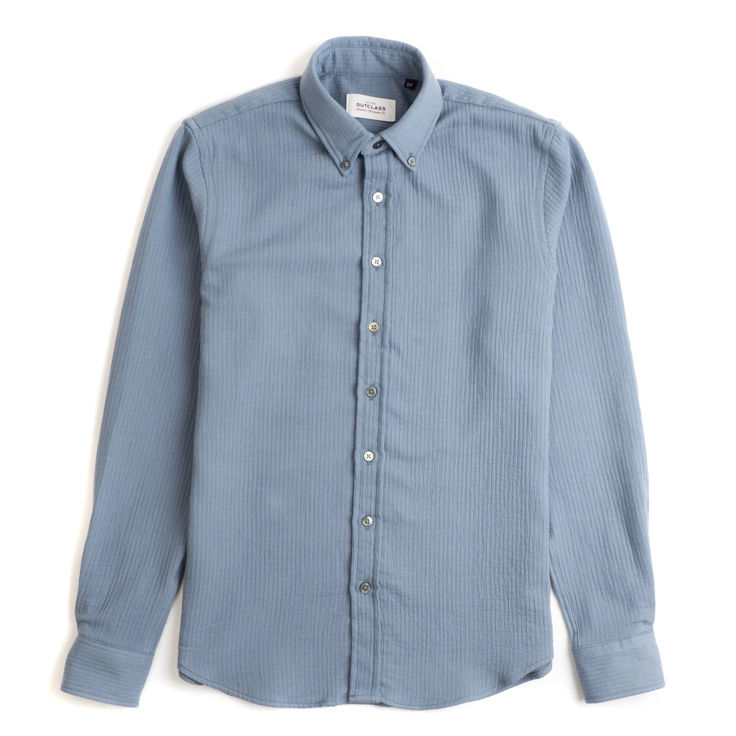 Outclass Classic Shirt - Quilted Cotton - Slate