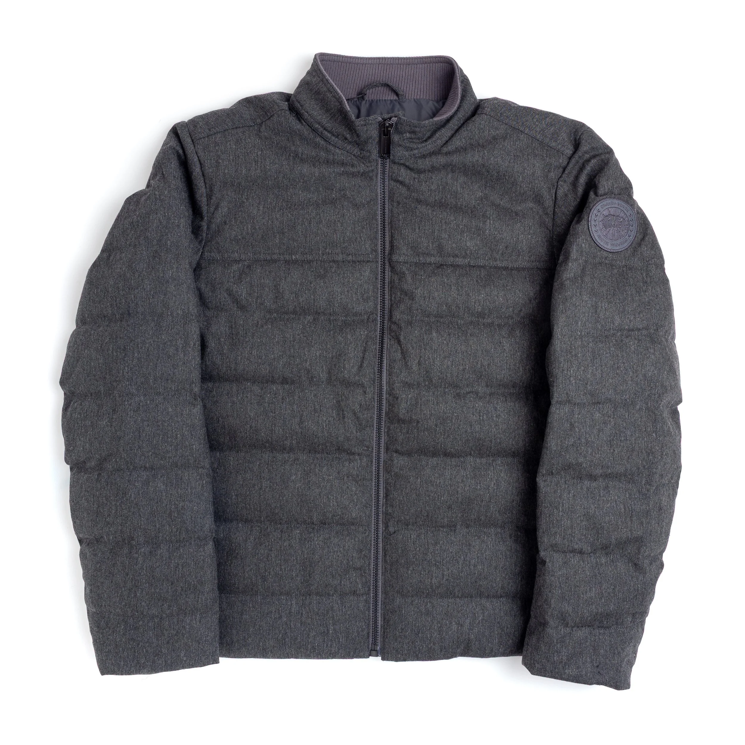 Canada Goose Metro Wool Jacket Tonal Disc - Dark Quarry Grey