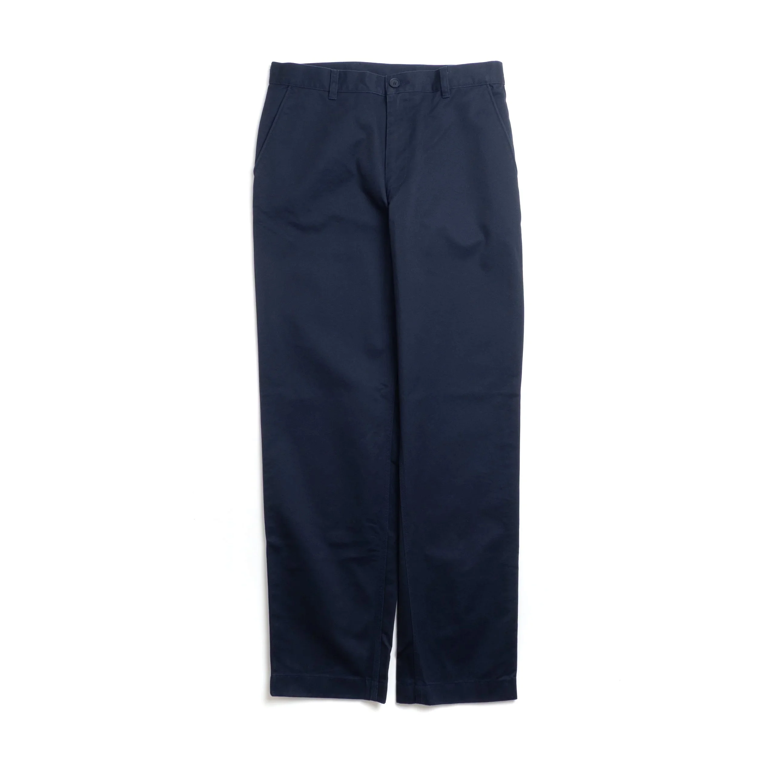 Reigning Champ Woven Cotton Standard Fit Chino  - Navy