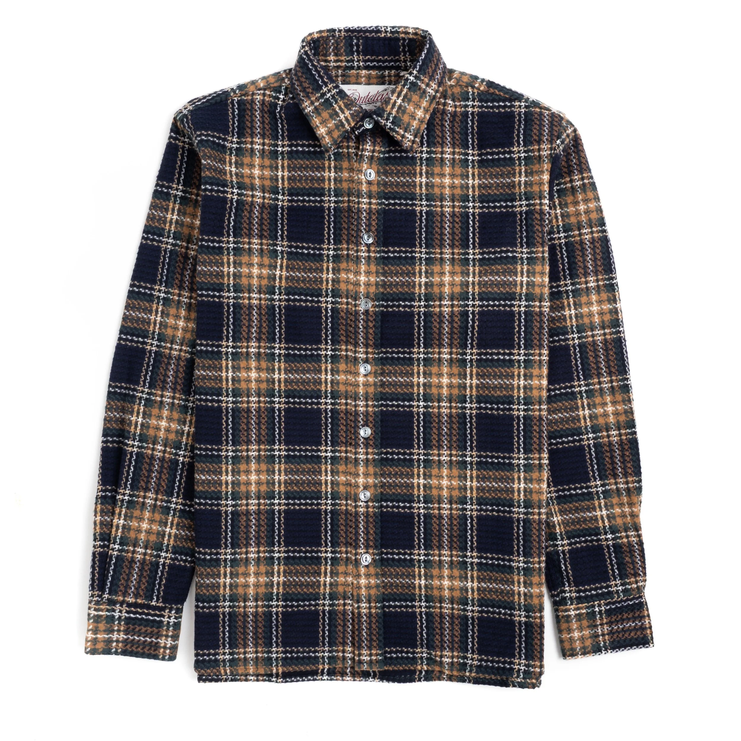 Outclass Easy Shirt - Houndstooth Tartan
