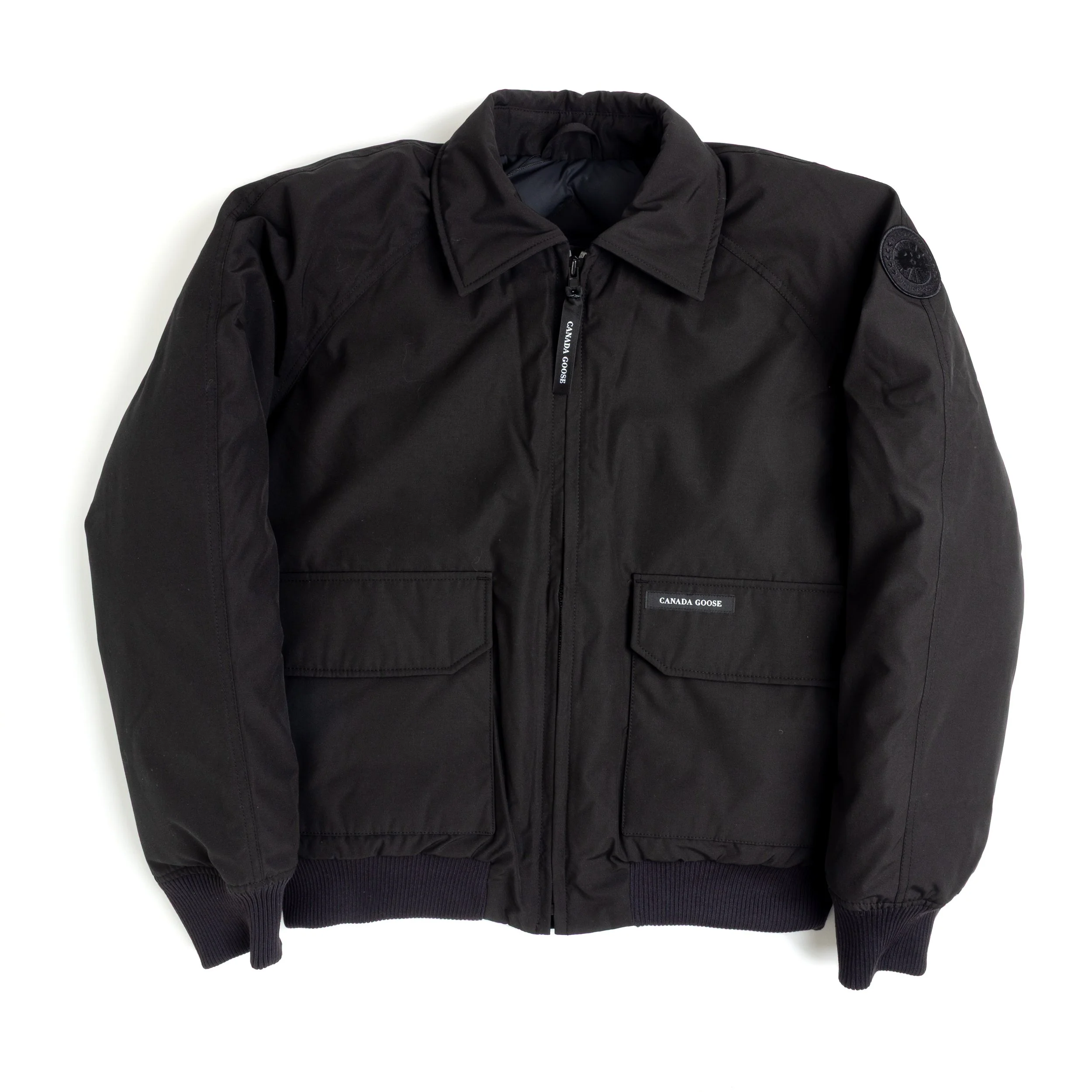 Canada Goose Mimico Bomber Jacket Tonal Disc - Black