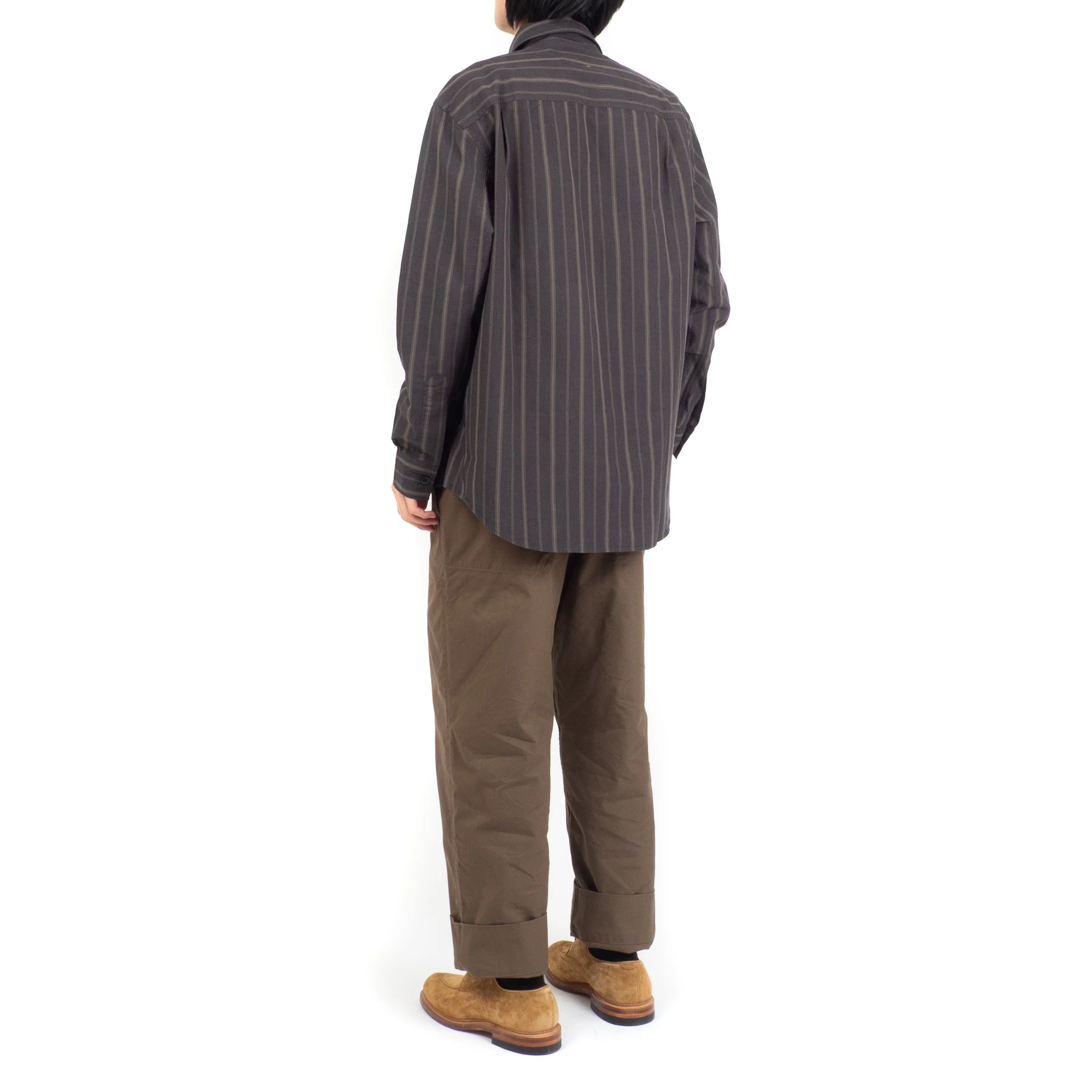 MHL-BasicShirt-Stripe-OffBlack-Khaki-03.jpg