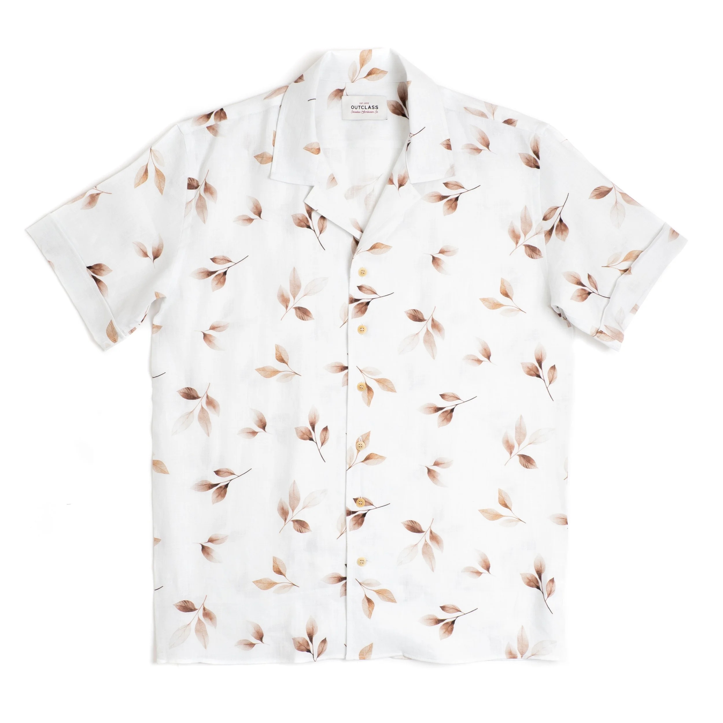 Outclass Havana Shirt - Linen - Birch