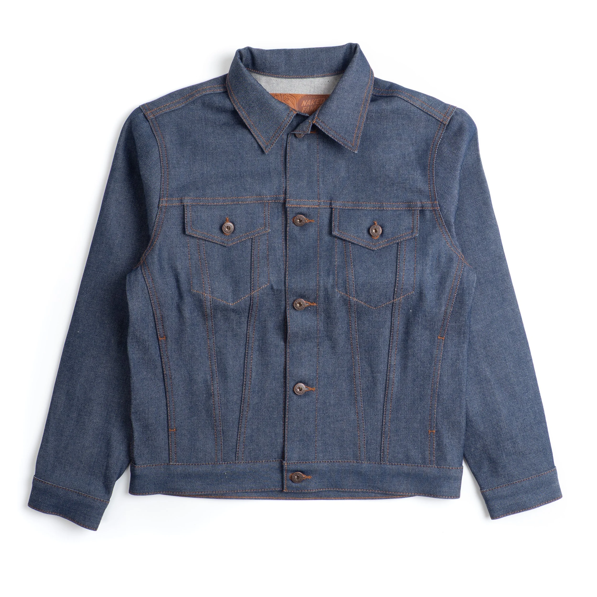 Naked & Famous Denim Jacket - Natural Indigo Selvedge - Indigo