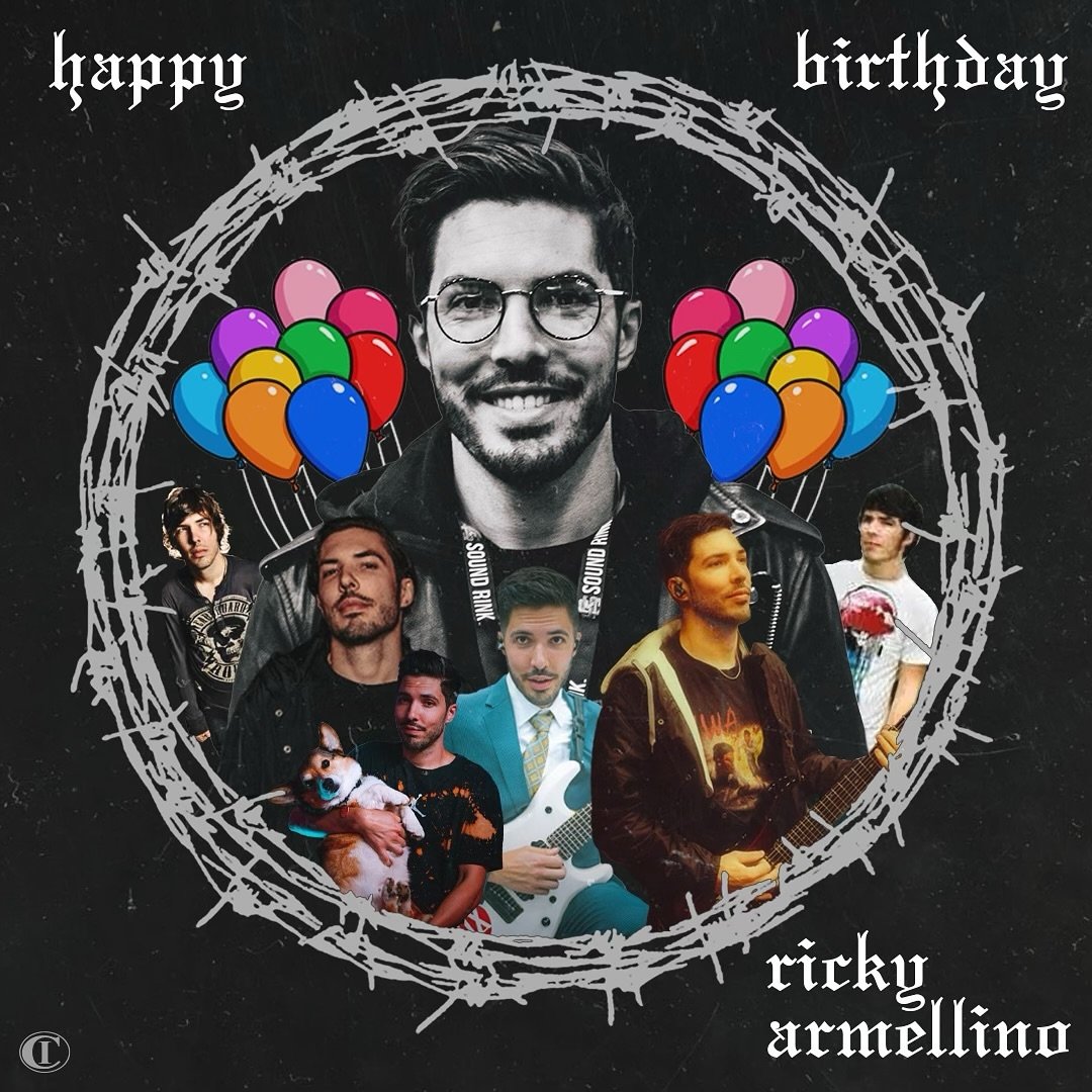 @rickyarmellino is celebrating a birthday today! You all know Ricky from the CI Records release, the Hawk (@hawkdotcom ) 7&rdquo; (and his lesser known band, @iceninekills )
HAPPY BIRTHDAY RICKY!