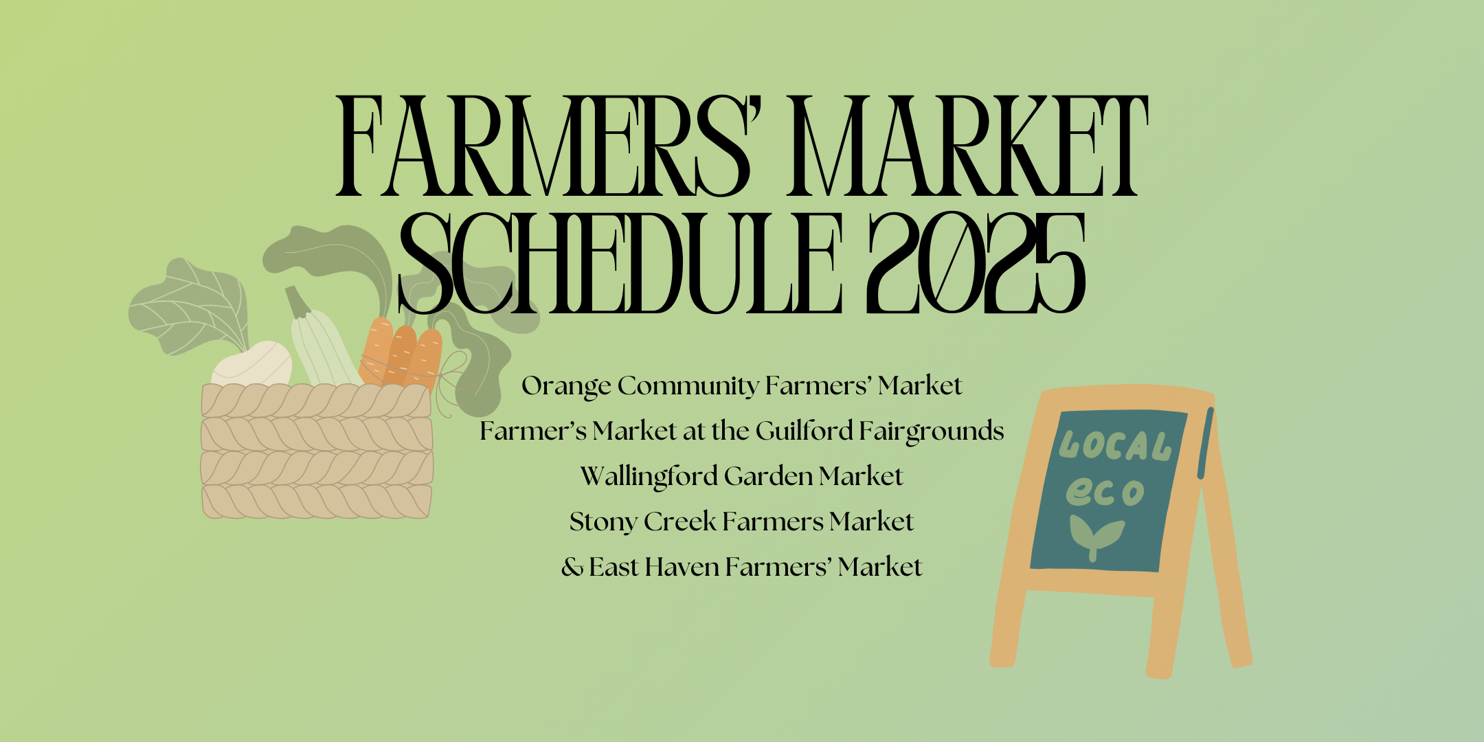 2025 Farmers Market Season