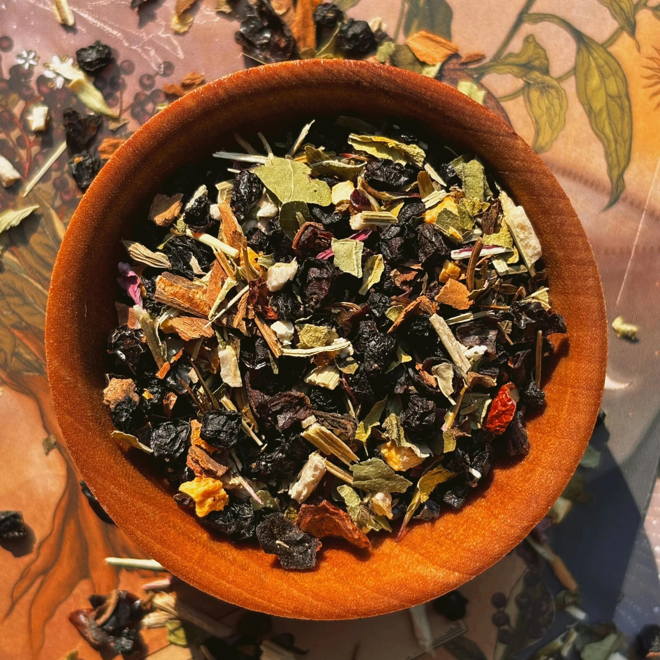 Shield | organic loose leaf herbal tea blend | immunity