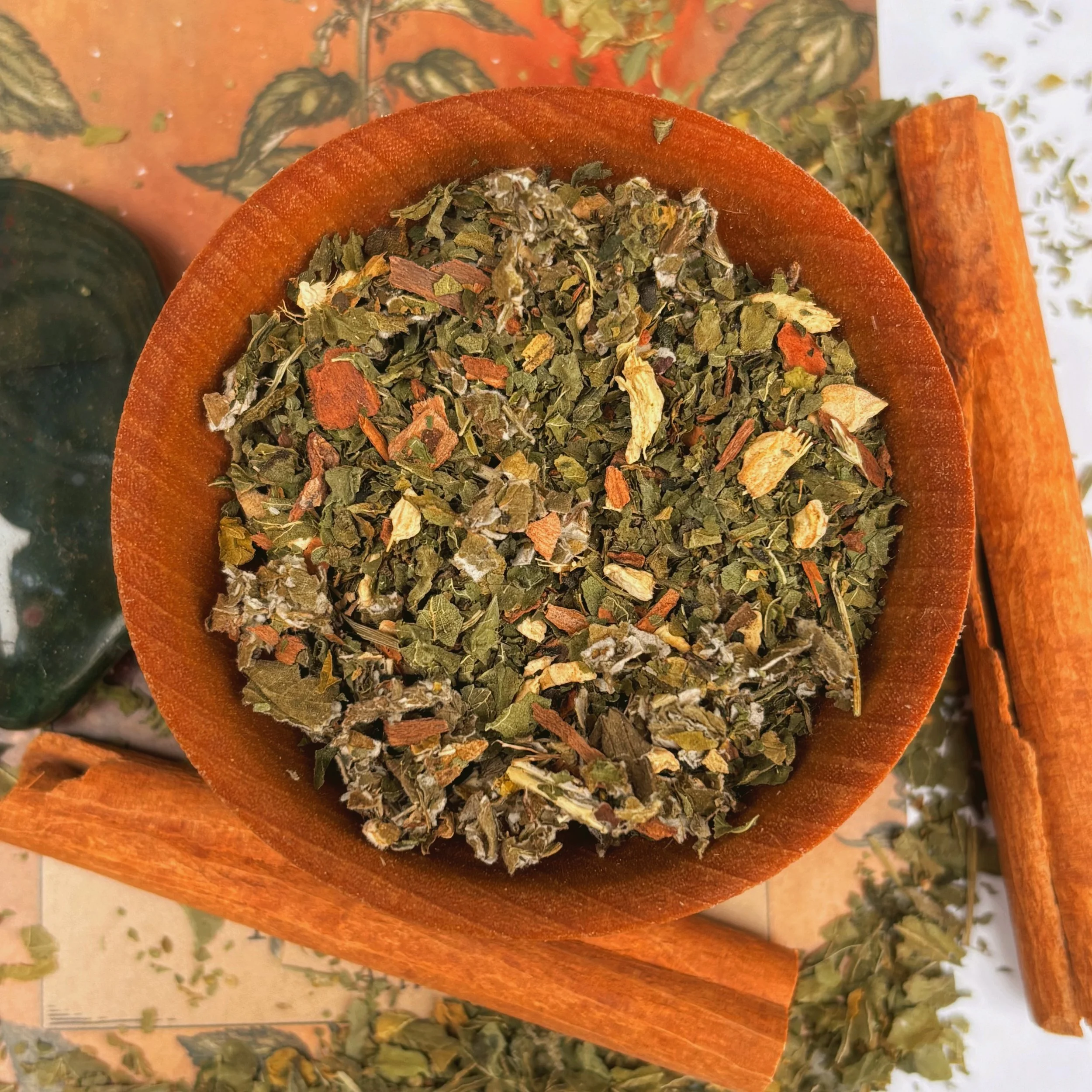Restore | organic loose leaf herbal tea blend | vitality