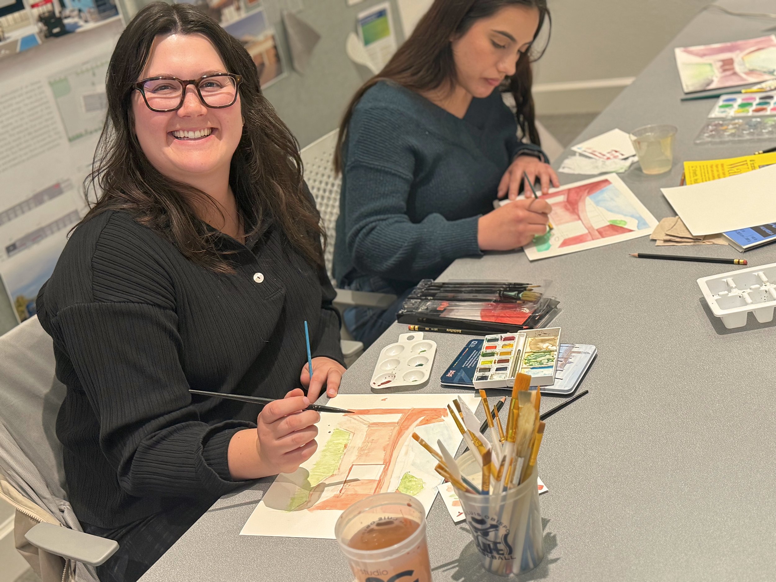 Annual Watercoloring Tutorial