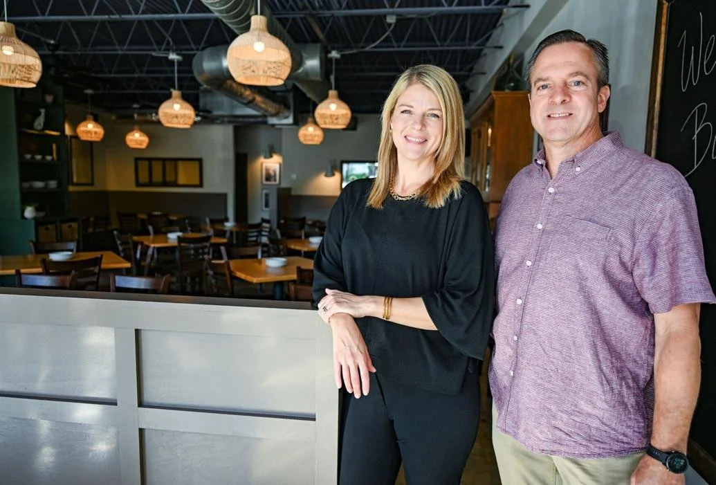 Russell and Sally Davis, owners of Jed’s Local in Baton Rouge