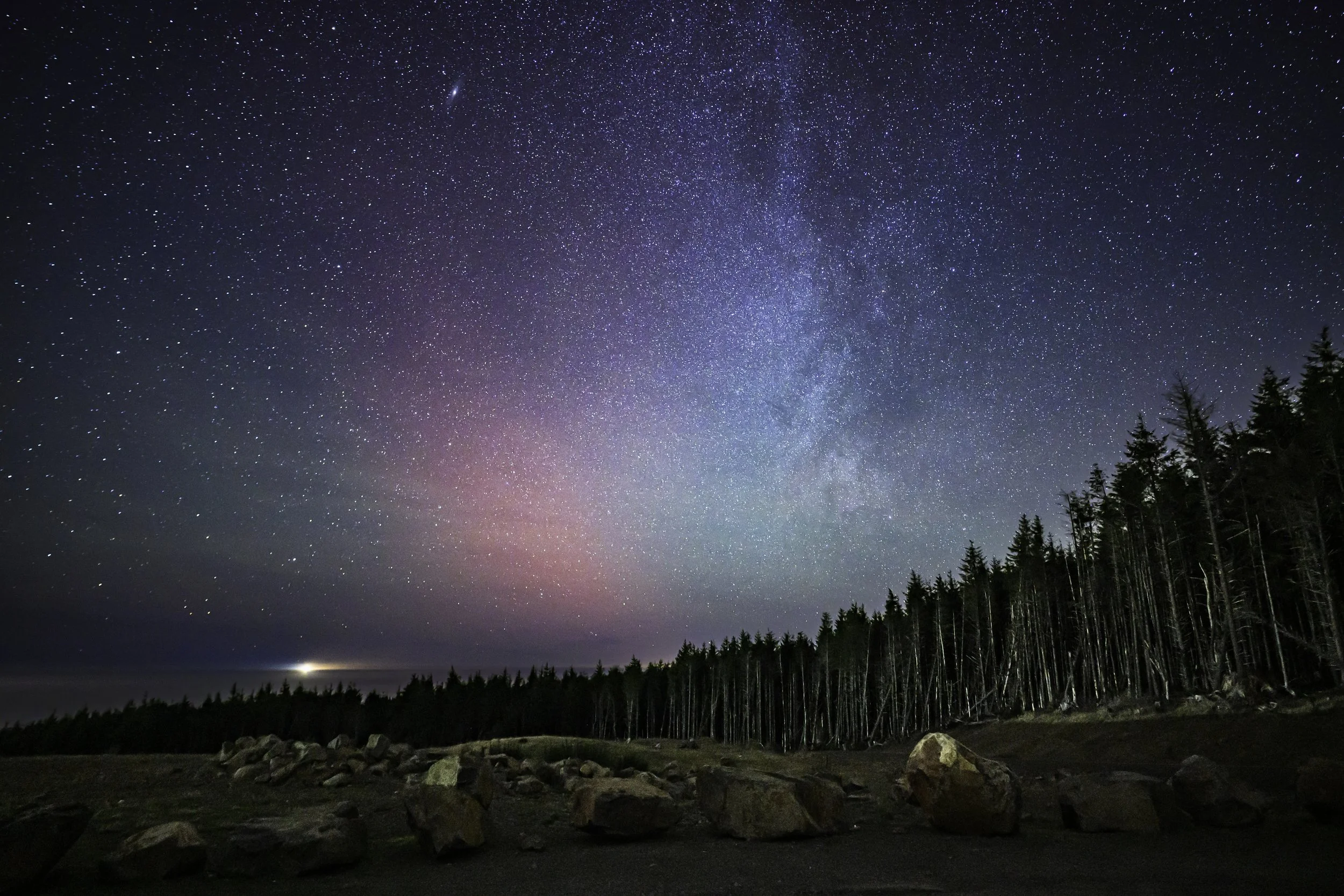 Cape Meares, Oregon, Northern Lights