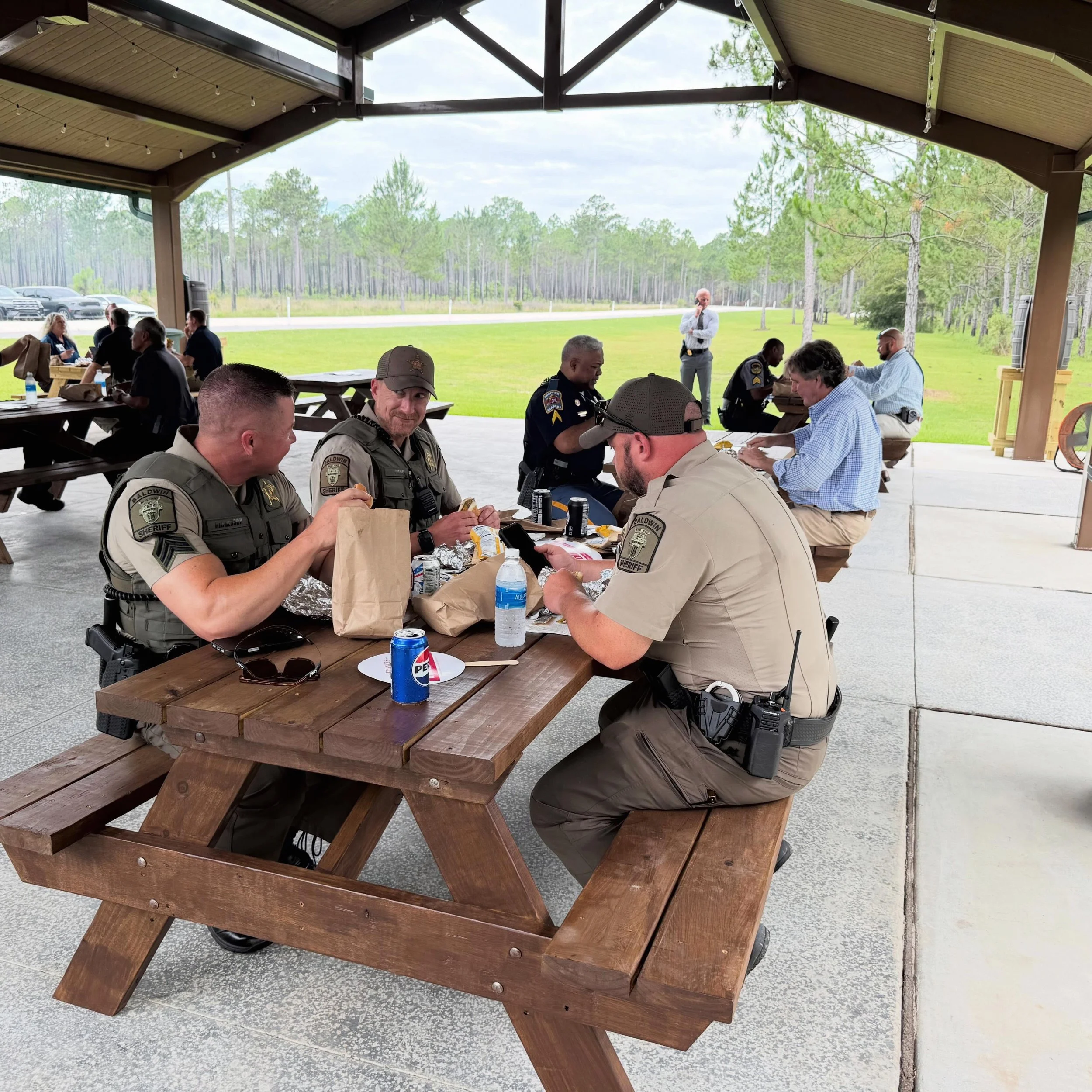 We extend our deepest gratitude to the dedicated professionals who safeguard our communities day in and day out!

It was an absolute privilege to welcome law enforcement in Foley for an afternoon dedicated to good food, shared community, and well-des