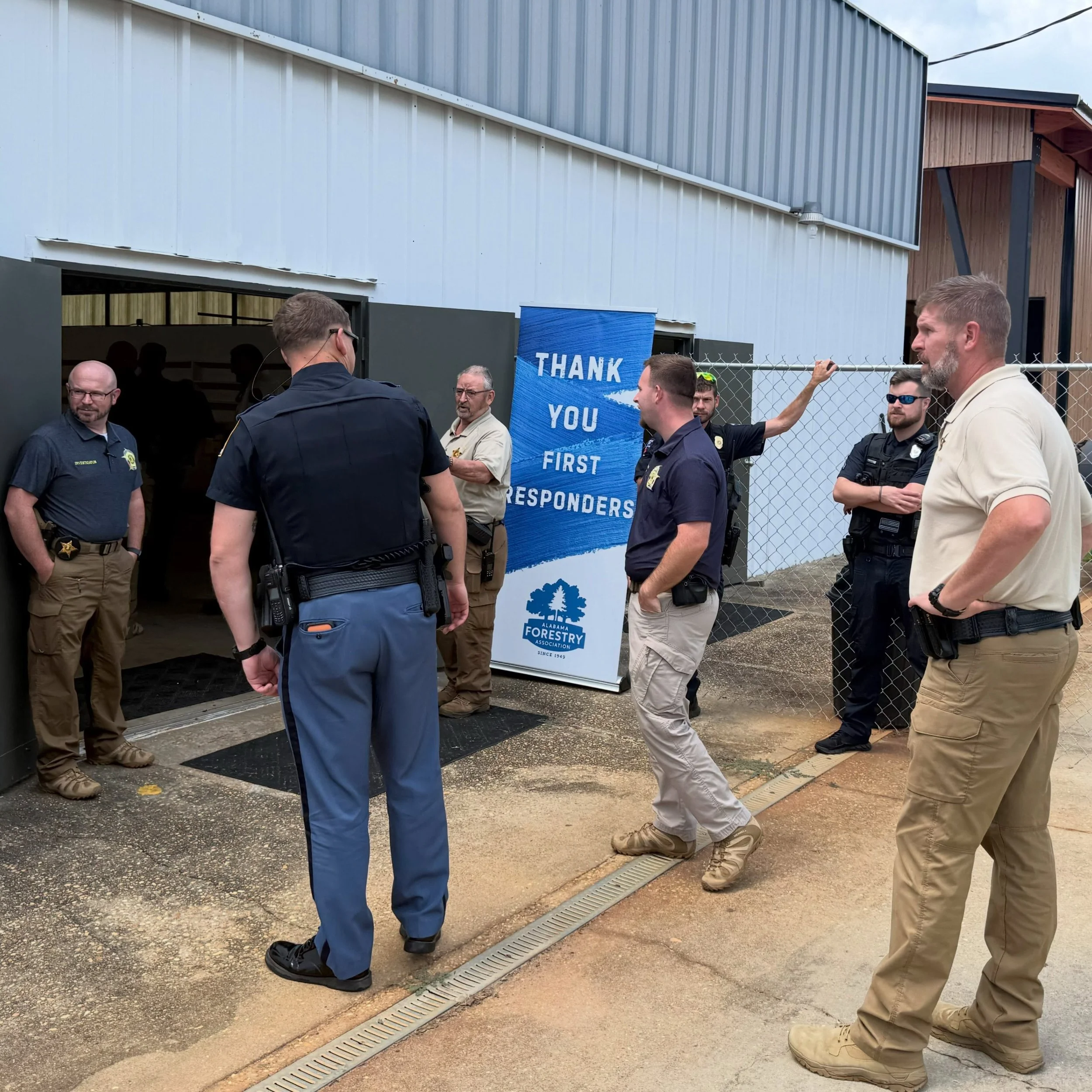 What a great day in Greenville honoring the men and women who serve our communities every day!

We were proud to host a First Responders Appreciation Lunch, serving up hamburgers, hot dogs, and plenty of gratitude to those who answer the call when ou