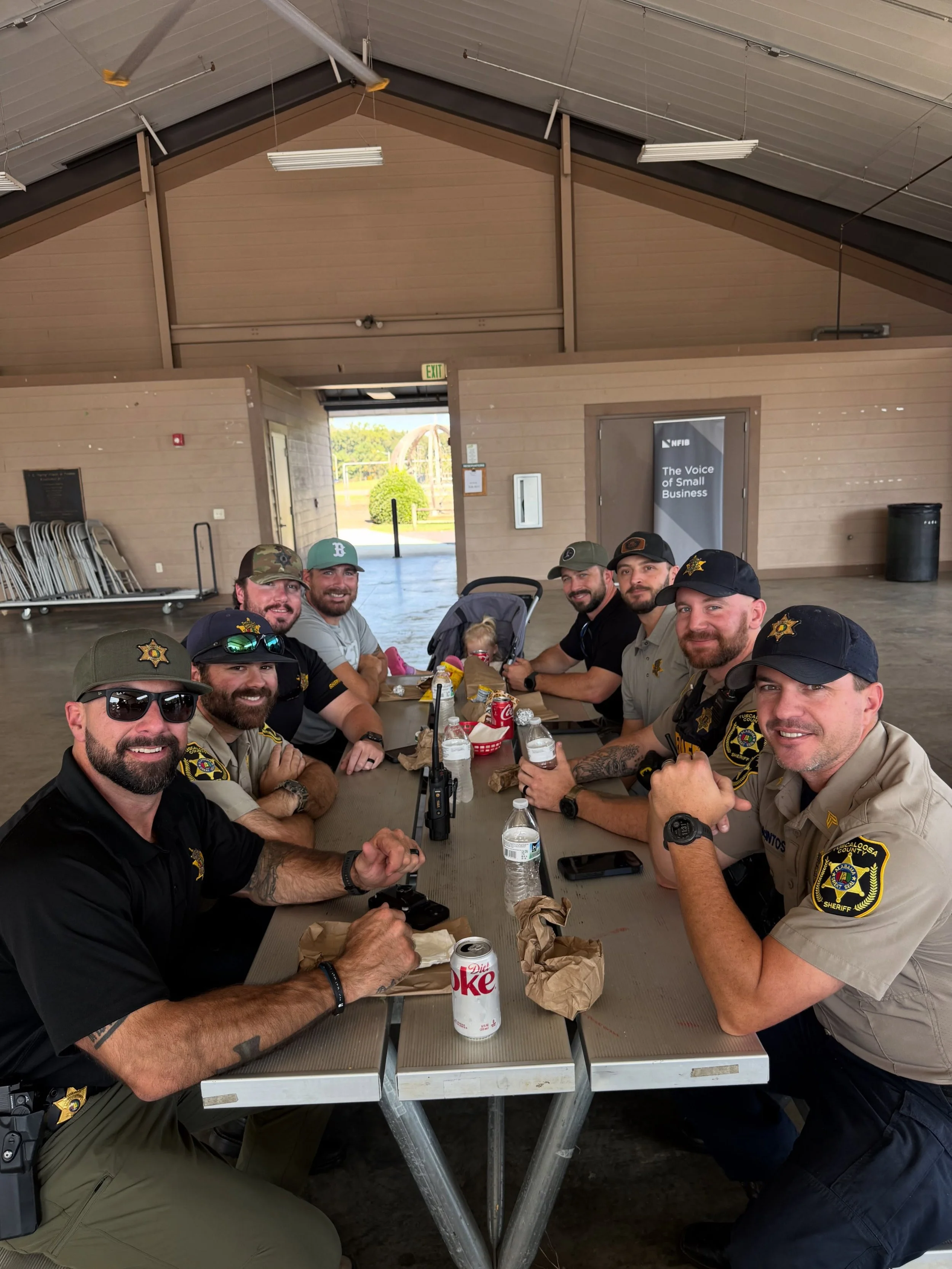We had another incredible Back the Blue First Responders Luncheon last week in Tuscaloosa! From grilling out to sharing great conversations, it was an honor to thank the brave men and women who serve our local community.

A special thank you to Repre