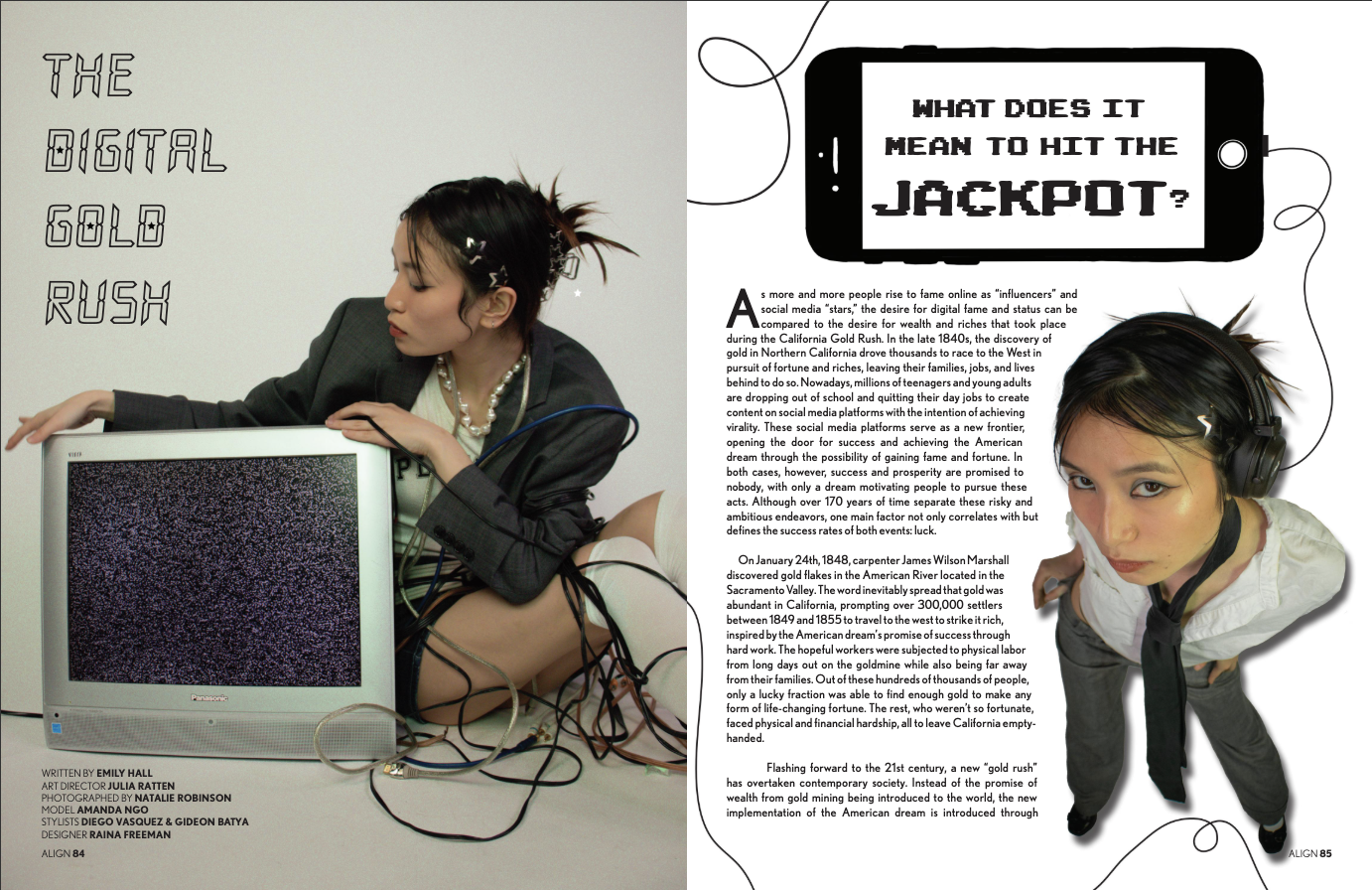 Align Magazine "The New Frontier", Story #1