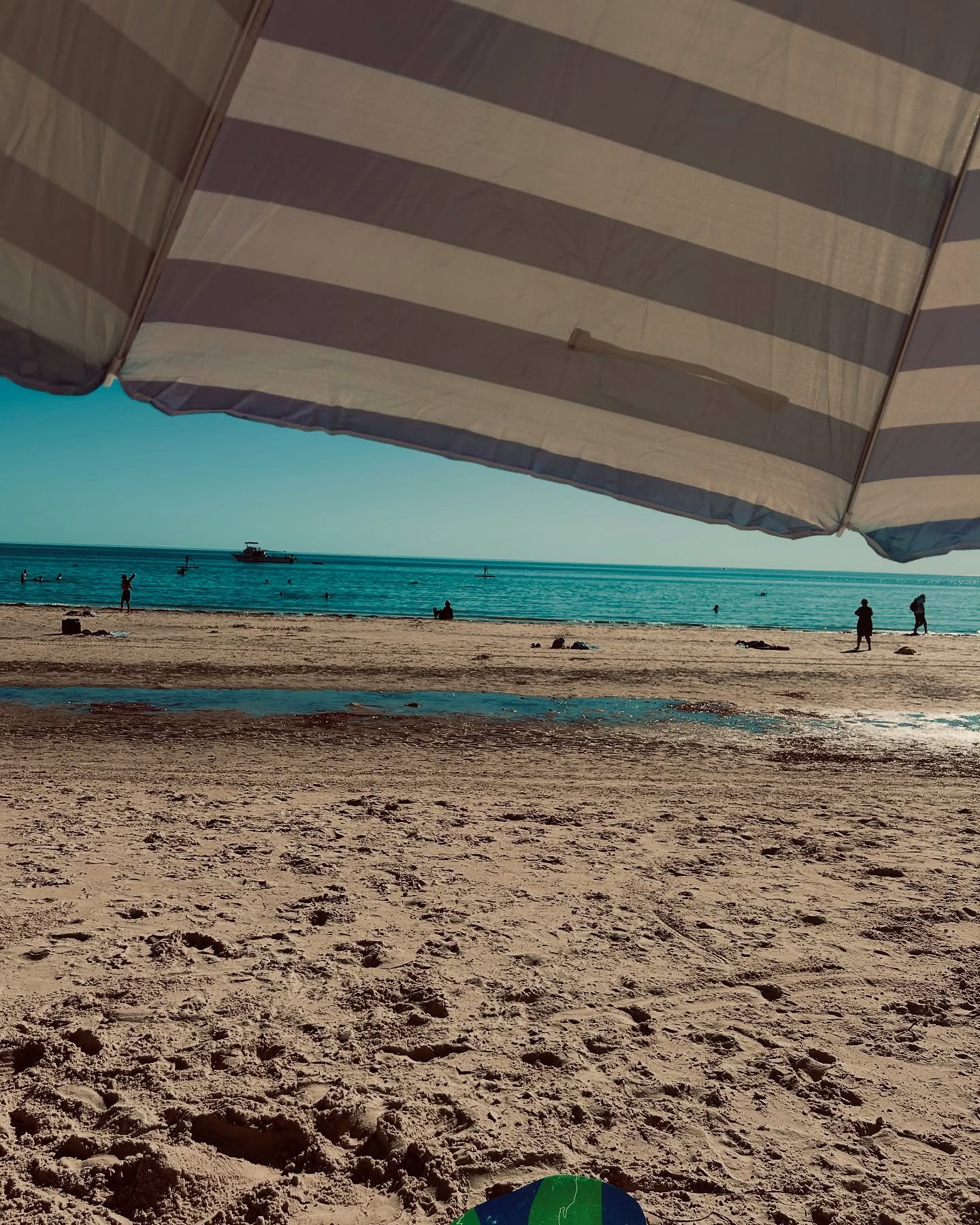 Aside from my air cond pretending it&rsquo;s a sauna, if I&rsquo;m available and it&rsquo;s above 34 degrees this is where you will find me with my two little shadows. 

I love being near the water anytime of the year but if it&rsquo;s hot even more 
