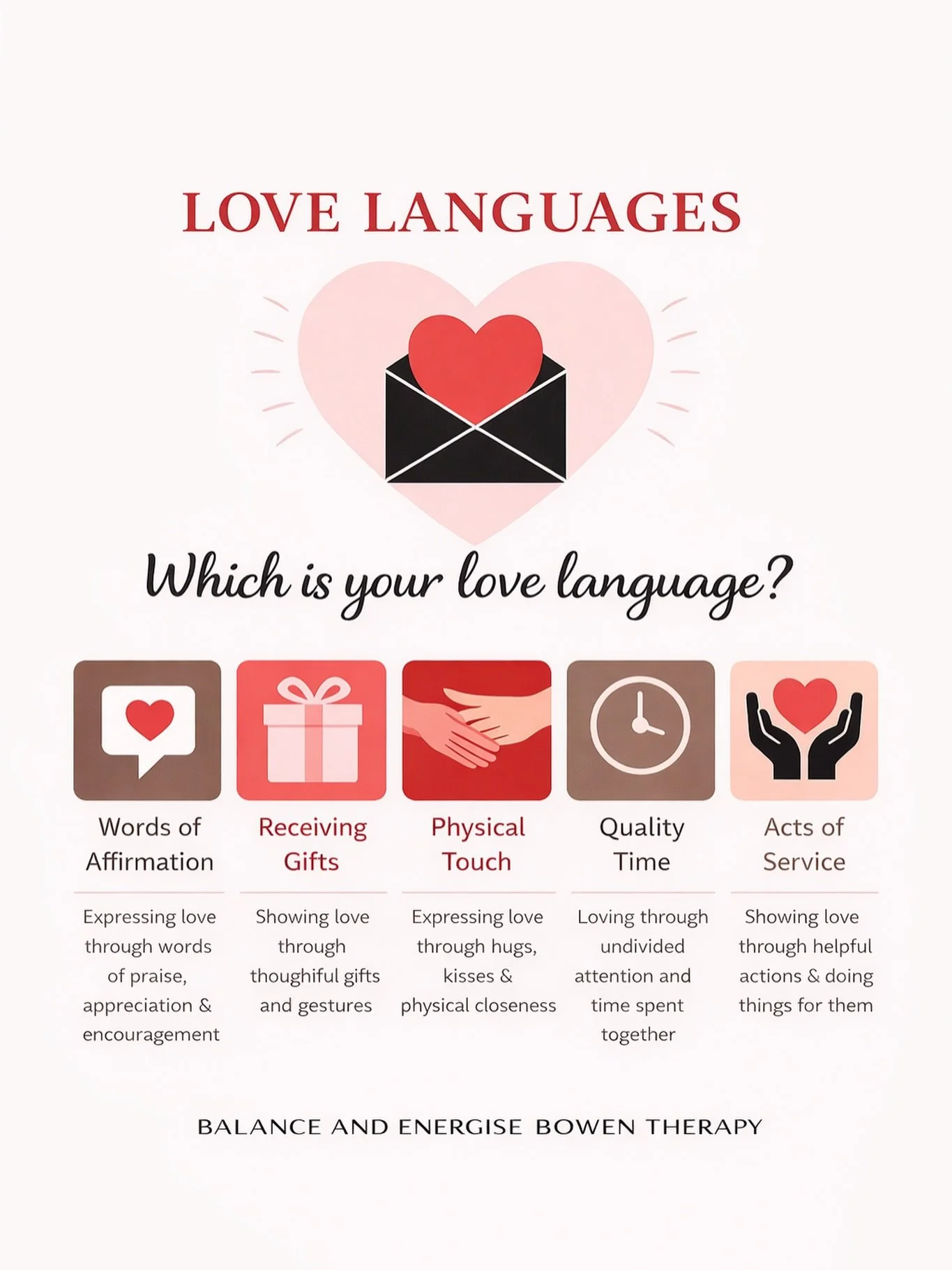 Love isn&rsquo;t always spoken the same way 

Mine? Acts of service.
As a busy mum working full time, nothing says &ldquo;I love you&rdquo; more than someone lightening the load.

What&rsquo;s yours? Drop it below
