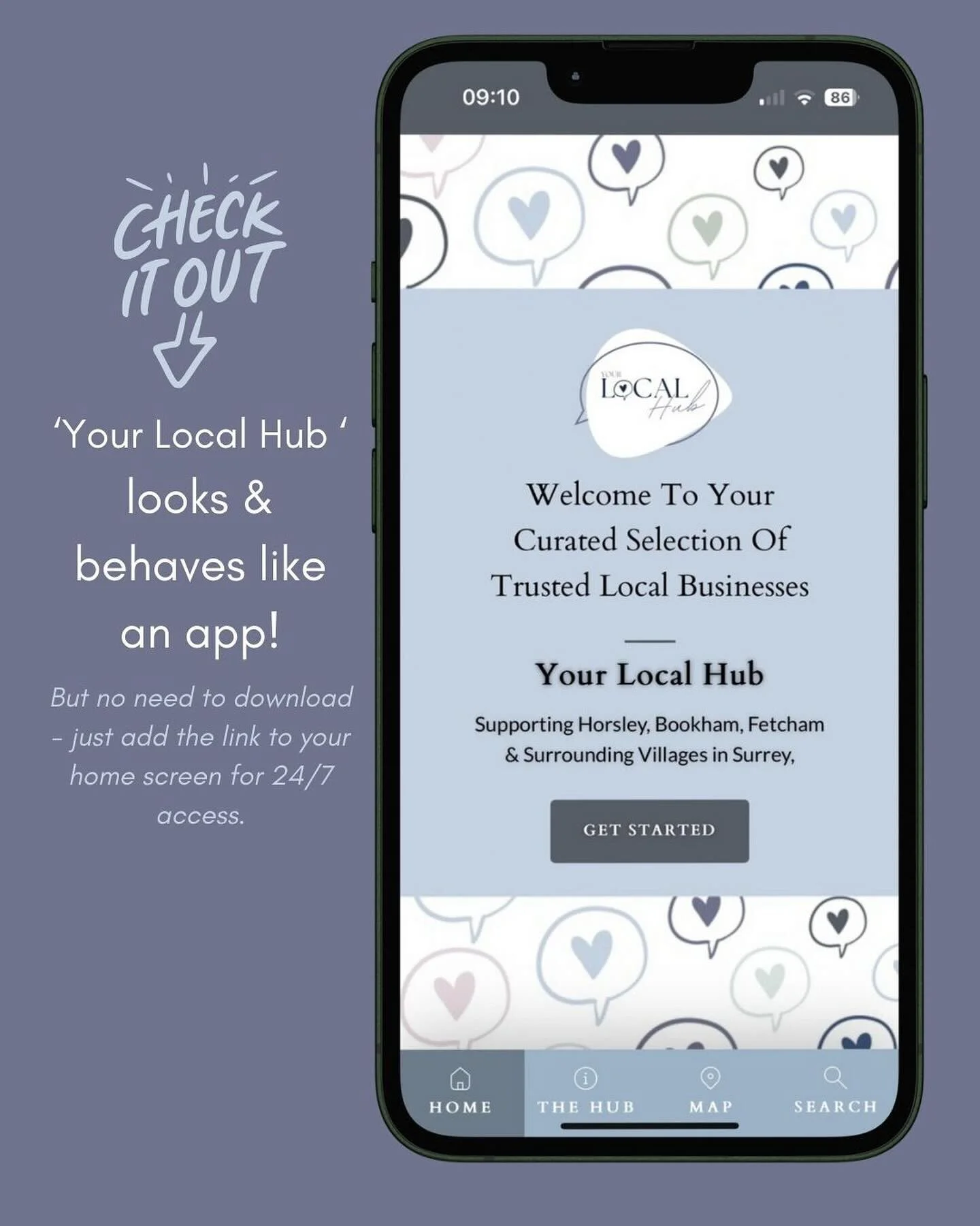 Want an exclusive sneak peek into Your Local Hub? 

Check out the user-friendly platform giving you access to reliable local businesses at your fingertips!

1️⃣ - Tap the link to open Your Local Hub (TIP - then add it to your home screen for easy acc