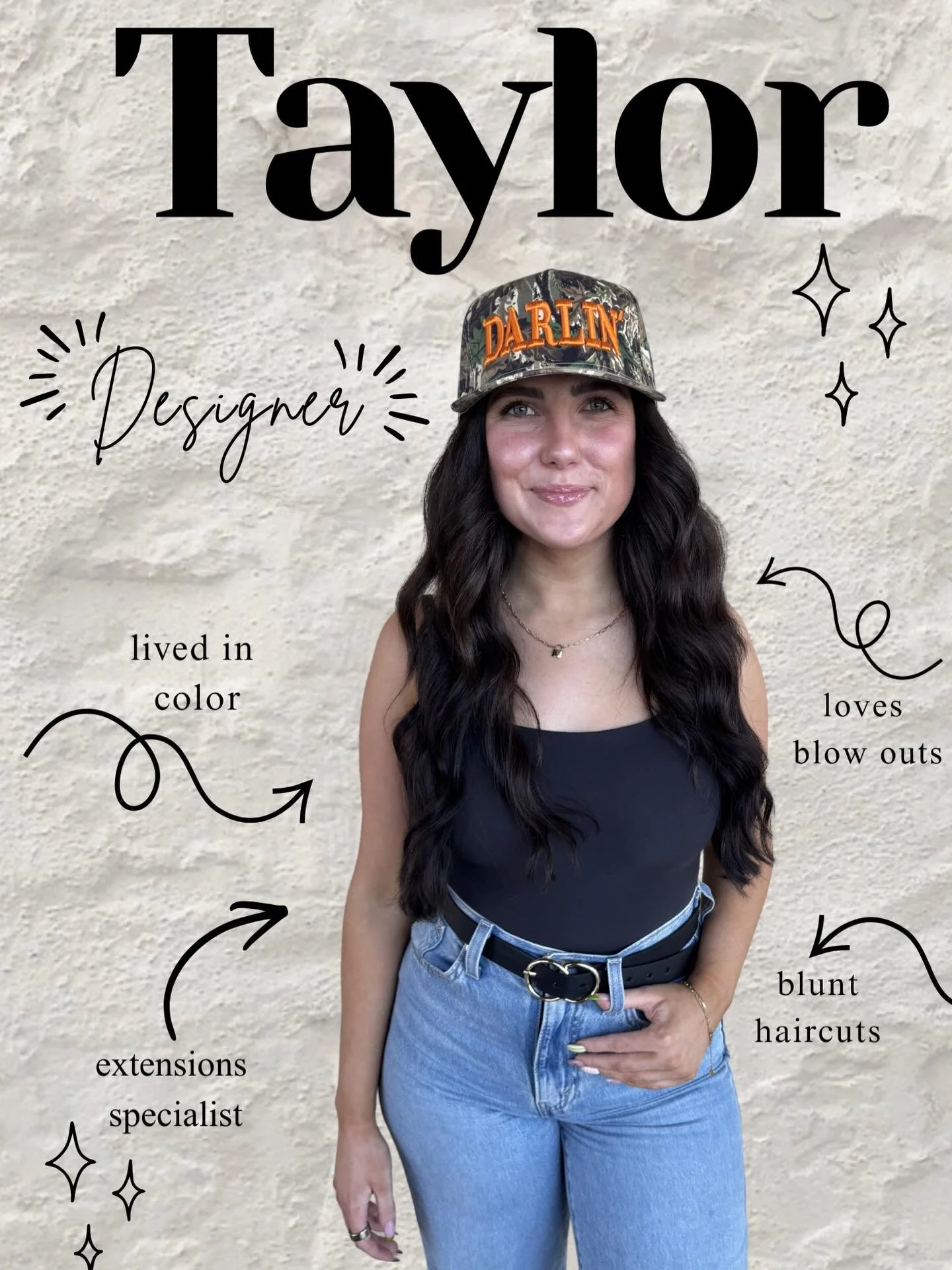 Meet Taylor 🖤

A designer with a passion for lived in color and effortlessly polished looks. From seamless extensions to flawless blowouts and blunt cuts, she&rsquo;s all about creating hair that feels as good as it looks 💁🏻&zwj;♀️

#livedincolor 