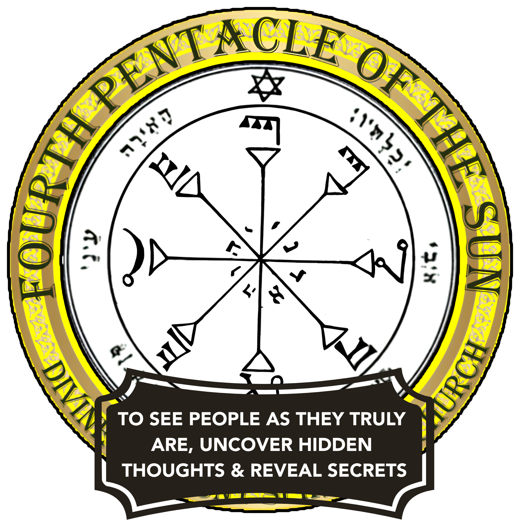 Fourth Pentacle of The Sun Candle Vigil
