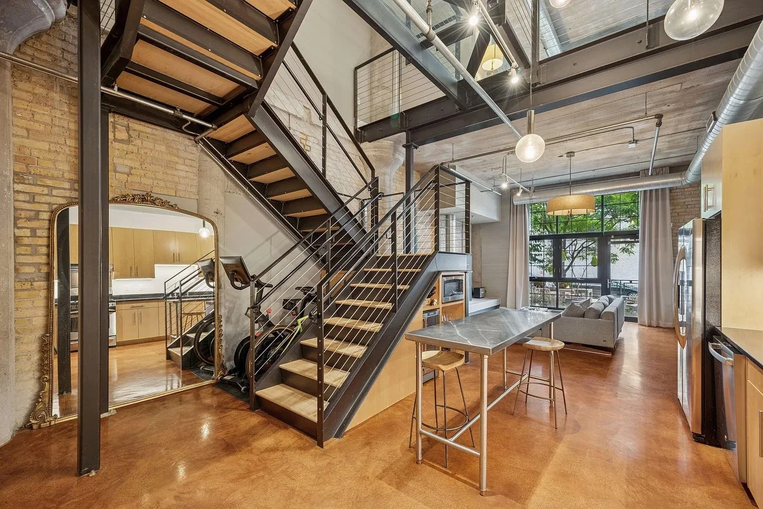 Rare Two-Level Loft Hits the Market in Minneapolis’ Iconic Bookmen Lofts