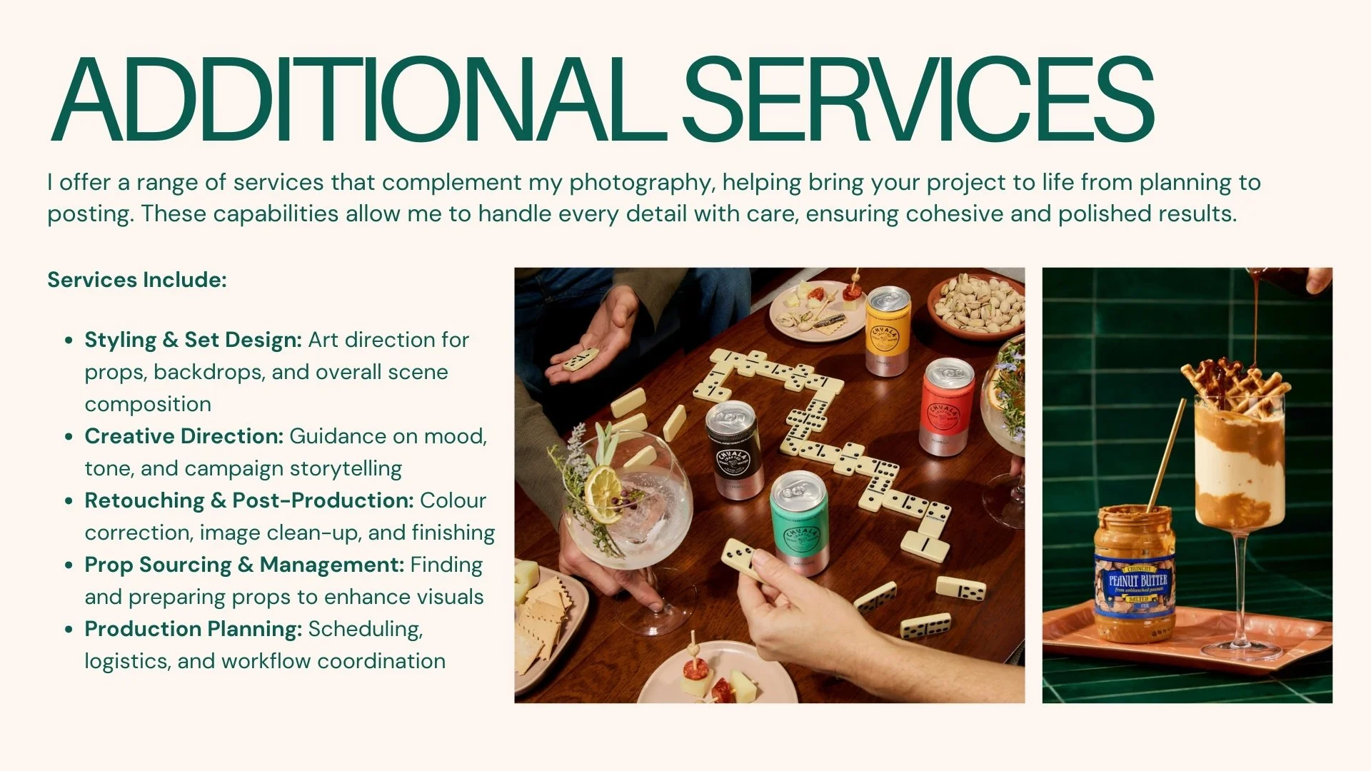 San Francisco Hospitality, Food, Beverage Photographer