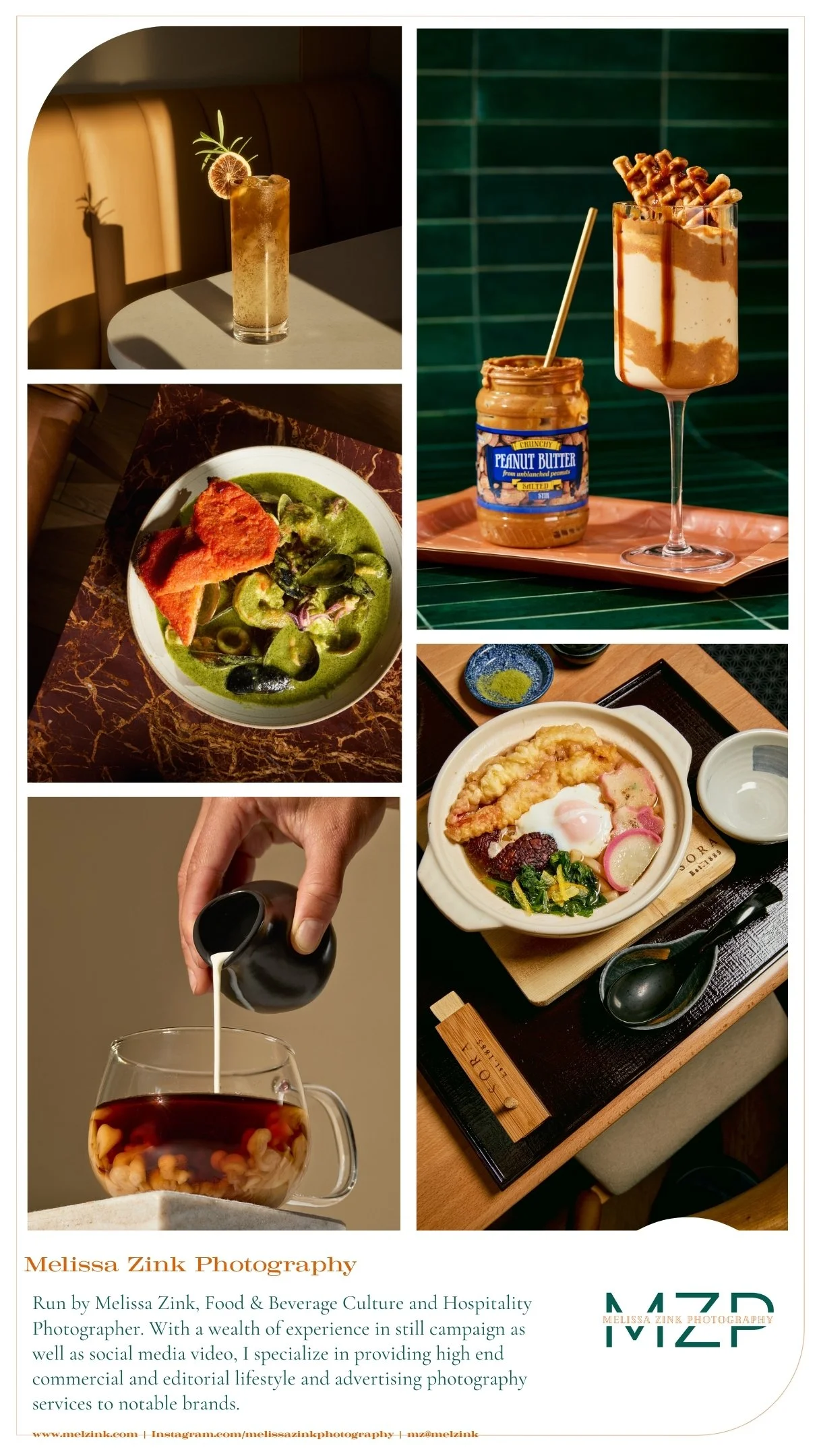 Food, Drink, Hospitality Photographer