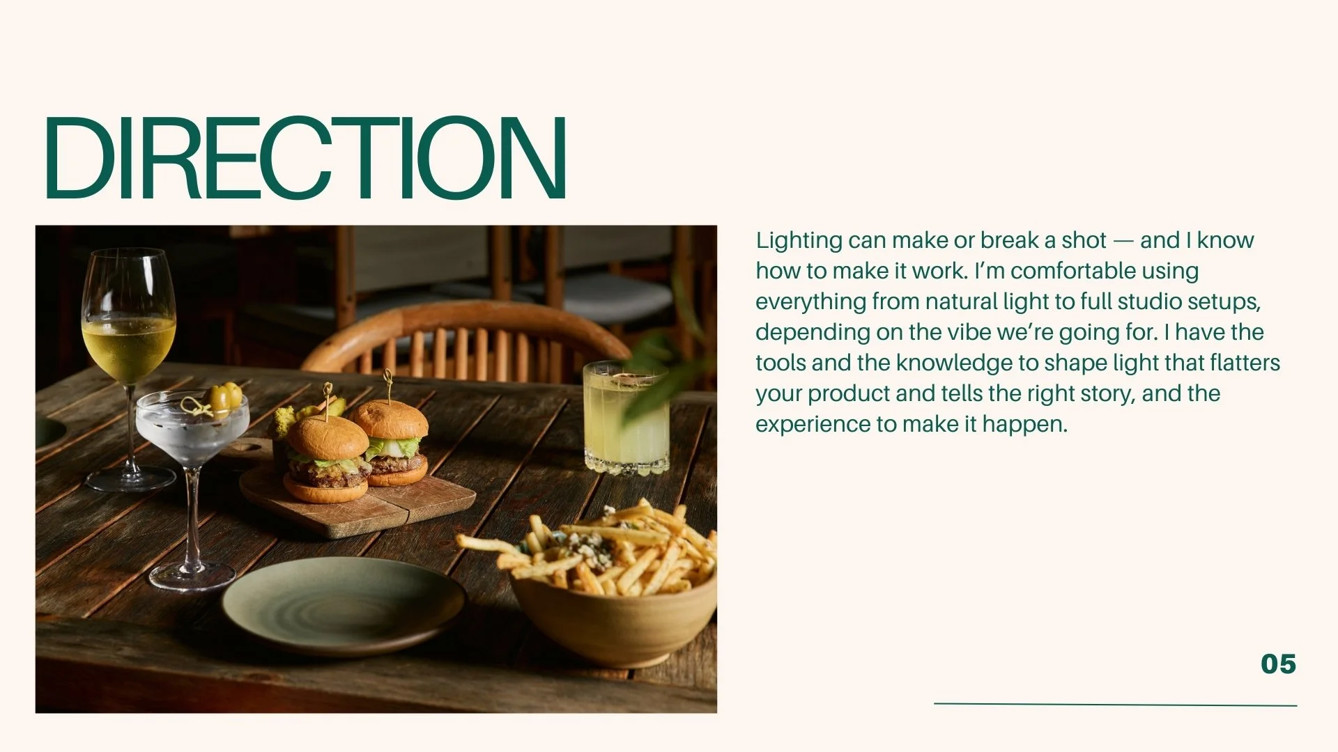 San Francisco Hospitality, Food, Beverage Photographer