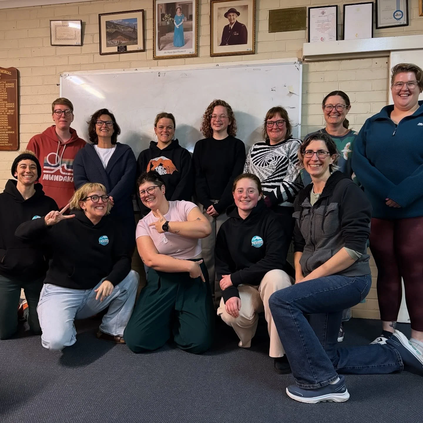 Welcome New Committee!! 
🥰 Meet your new Executive Team: President Jarvis, Treasurer Jewel, Secretary Bec, Ordinary Members Andy, JuJu, Hazel, Naz
💖 And forming our Management Committee- 
Wellbeing -  Bronte, Social Events - Rolland, Head of Trai