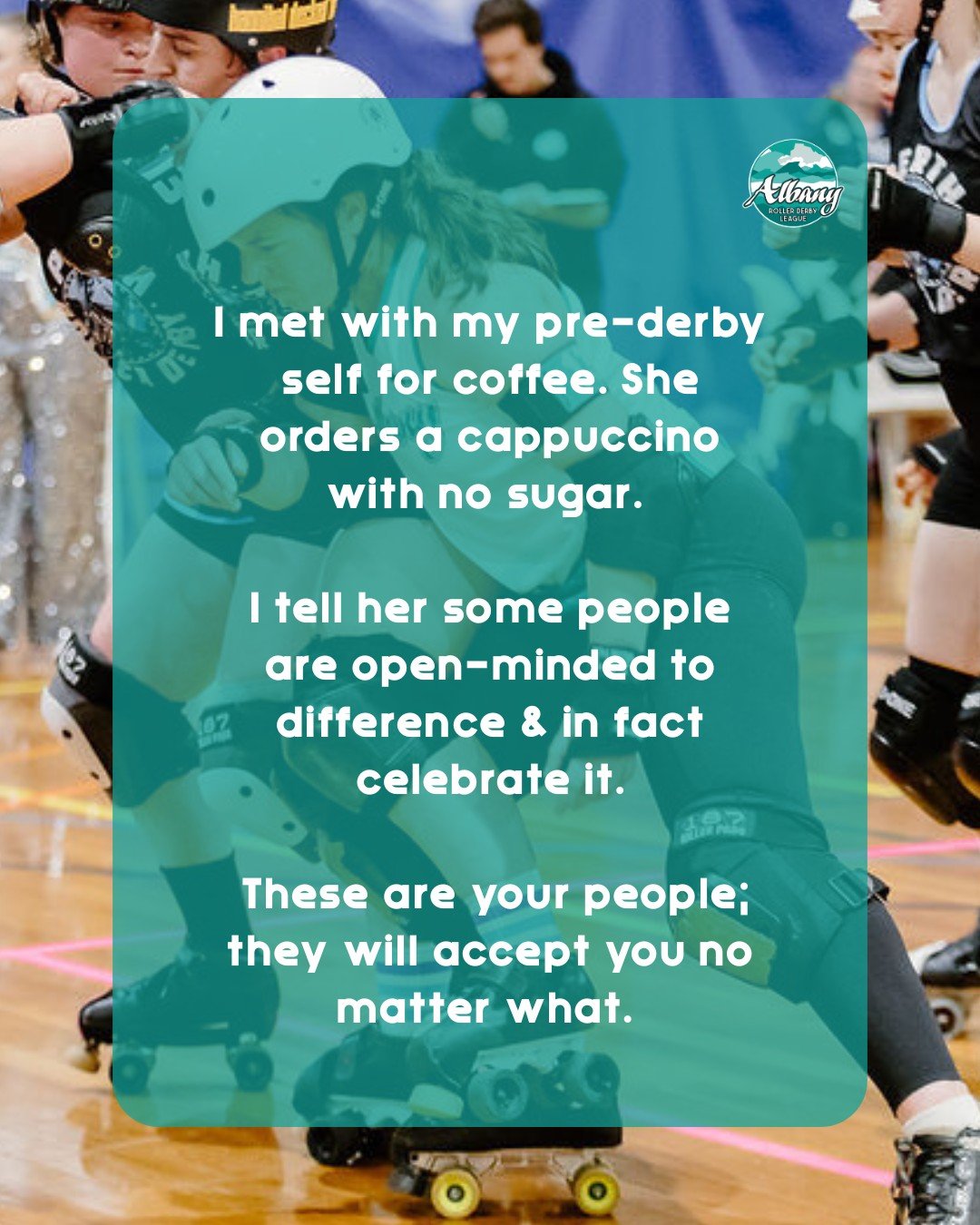Following on from Kristen&rsquo;s &ldquo;coffee with my pre-derby self&rdquo; post, we&rsquo;re sharing another story from inside our league about finding your people, backing your own strengths, and realising this sport has room for all of you. Ever