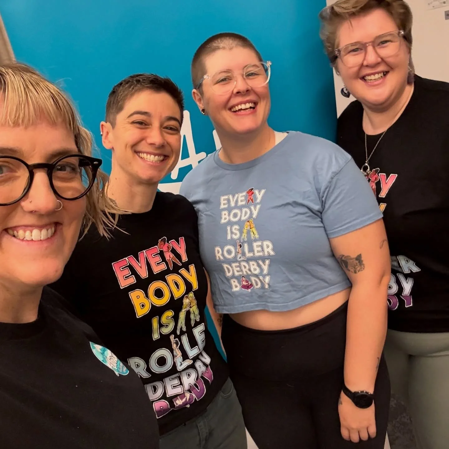 🏳️&zwj;🌈🏳️&zwj;⚧️ PRIDE FAIR DAY 🏳️&zwj;🌈🏳️&zwj;⚧️ Come and chat roller derby with us THIS Saturday 10am to 2pm at #Albany Town Square. 

You can also grab some limited edition pride merch #stickers and the last remaining 2025 designs PLUS our 