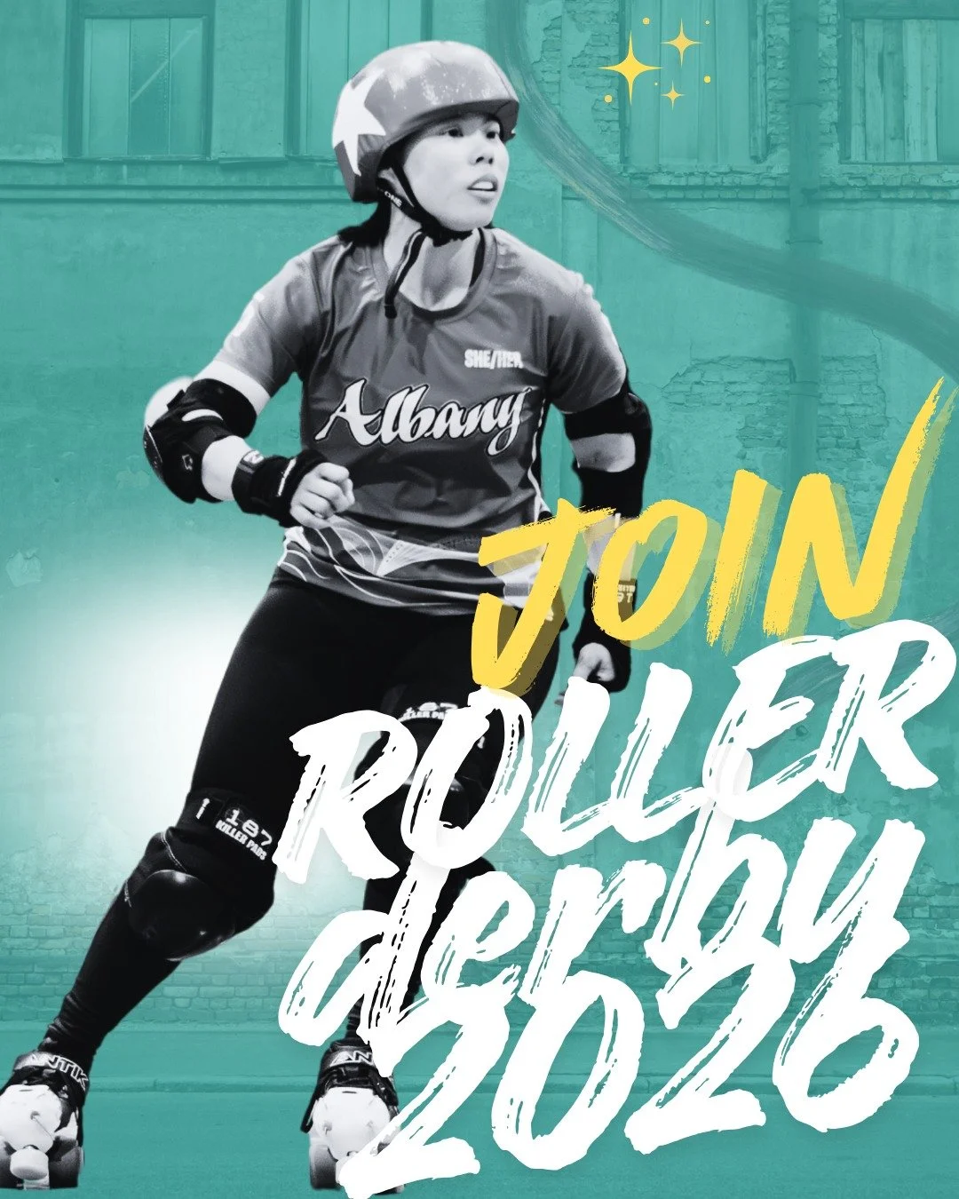 Something big is rolling into 2026 and it&rsquo;s your chance to be part of the action from day one.

No skates. No experience. No worries!
Start roller derby with a team that supports you from day one.
Learn to skate, play and grow in a welcoming, i