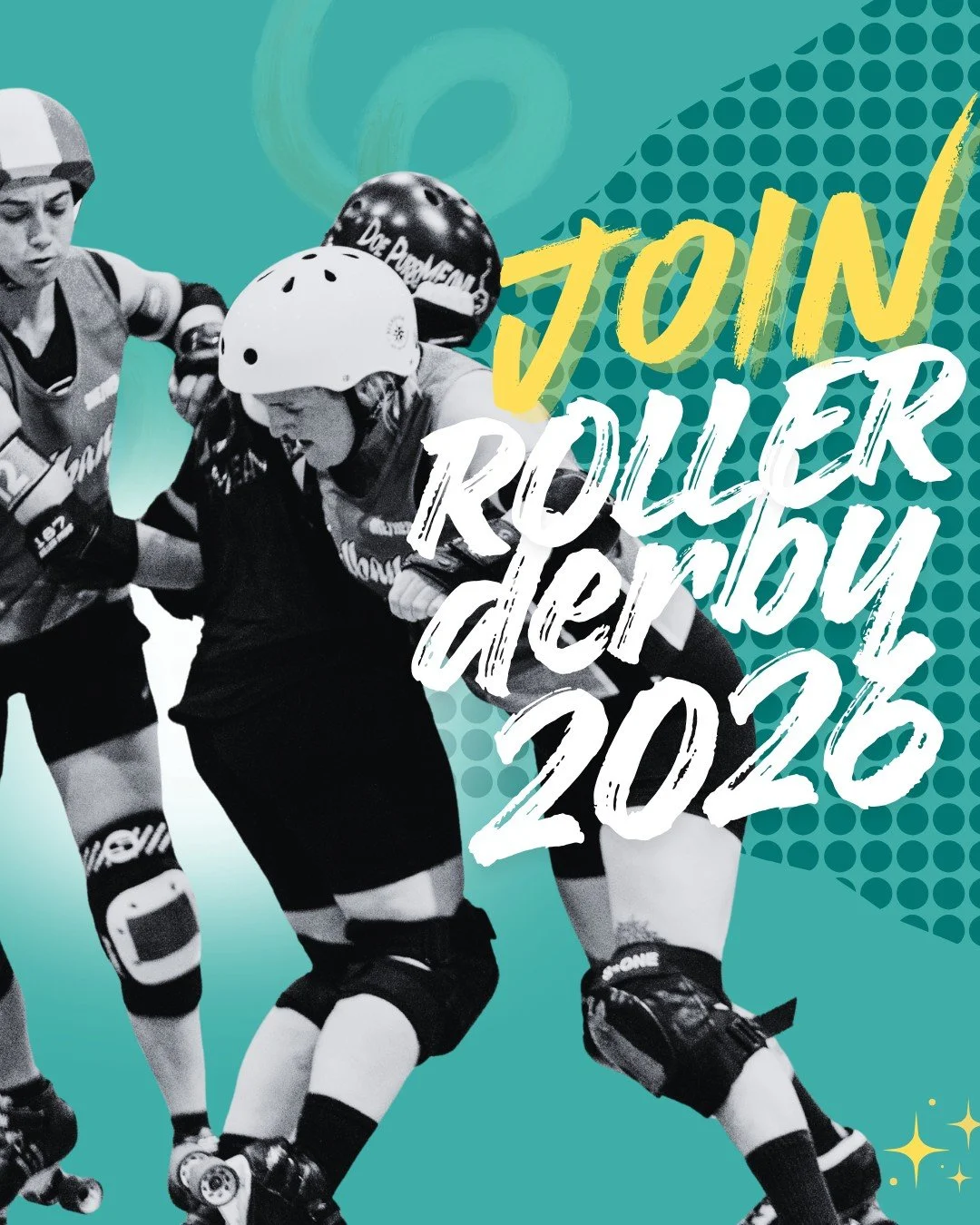 Whether you want to skate, officiate, volunteer, or simply get involved in something exciting - 2026 is your year.

No skates. No experience. No worries.
Start roller derby with a team that supports you from day one.

Learn to skate, play and grow in