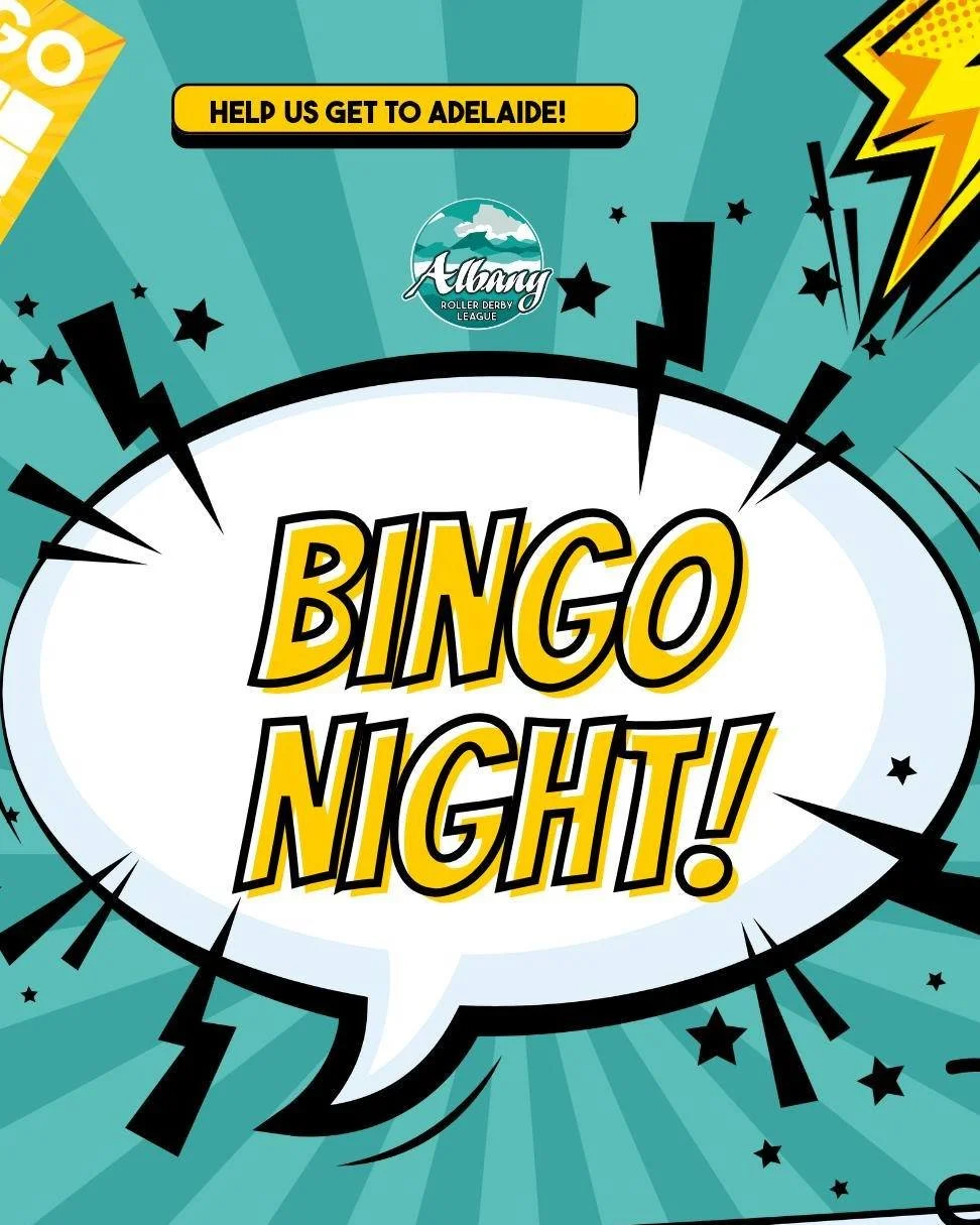 🎉 ALBANY BINGO NIGHT FUNDRAISER 🎉

Coming with a group? Save with our group ticket deals:
🎟 5 tickets = SAVE $20
🎟 10 tickets = SAVE $50

Looking for a fun night out in Albany? Grab your tickets now for our Bingo Night Fundraiser supporting our r