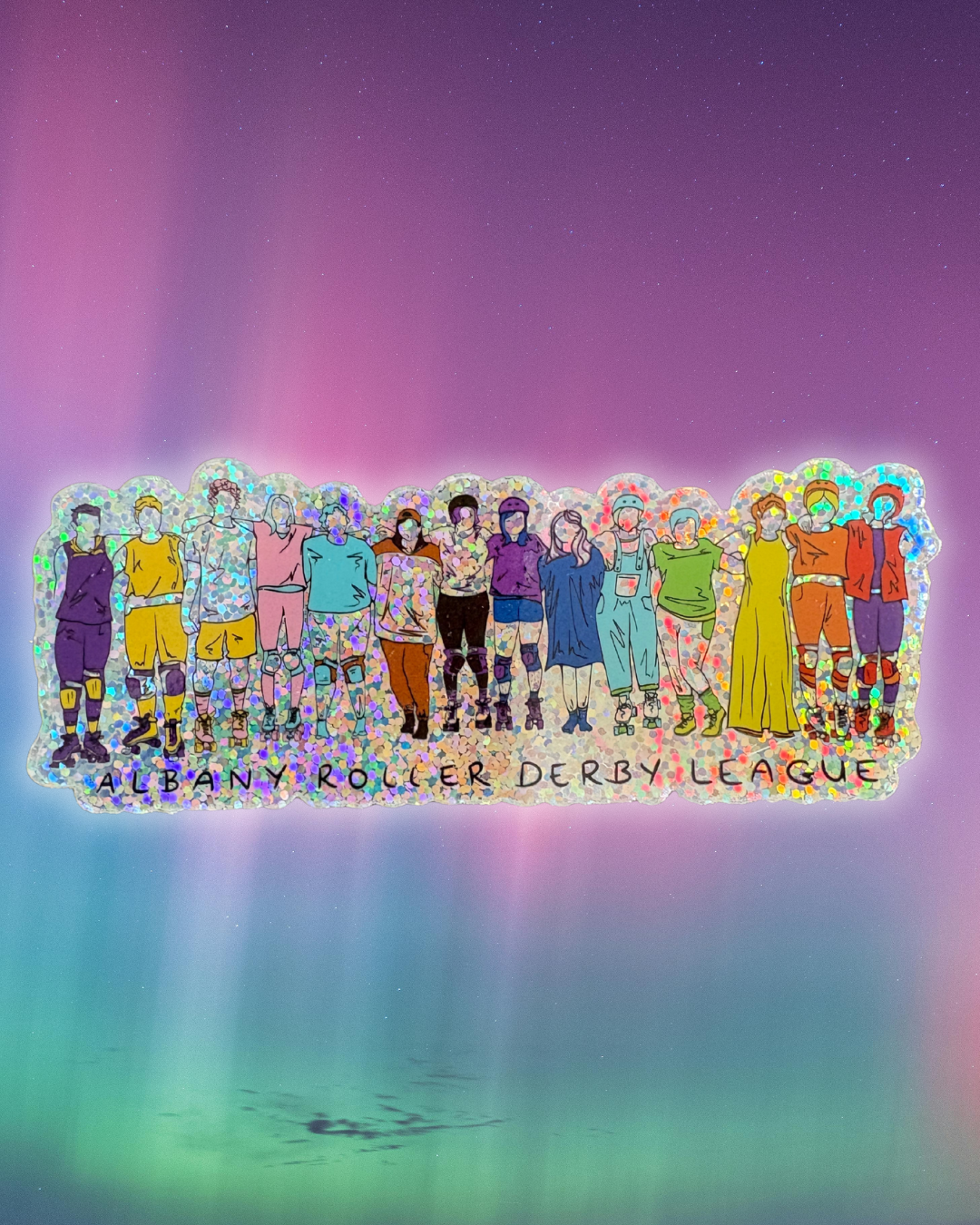 IDAHOBIT Holographic Sticker