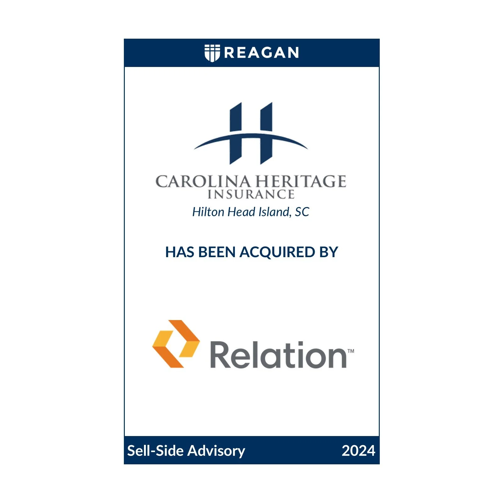 Carolina Heritage Insurance Has Been Acquired by Relation Insurance