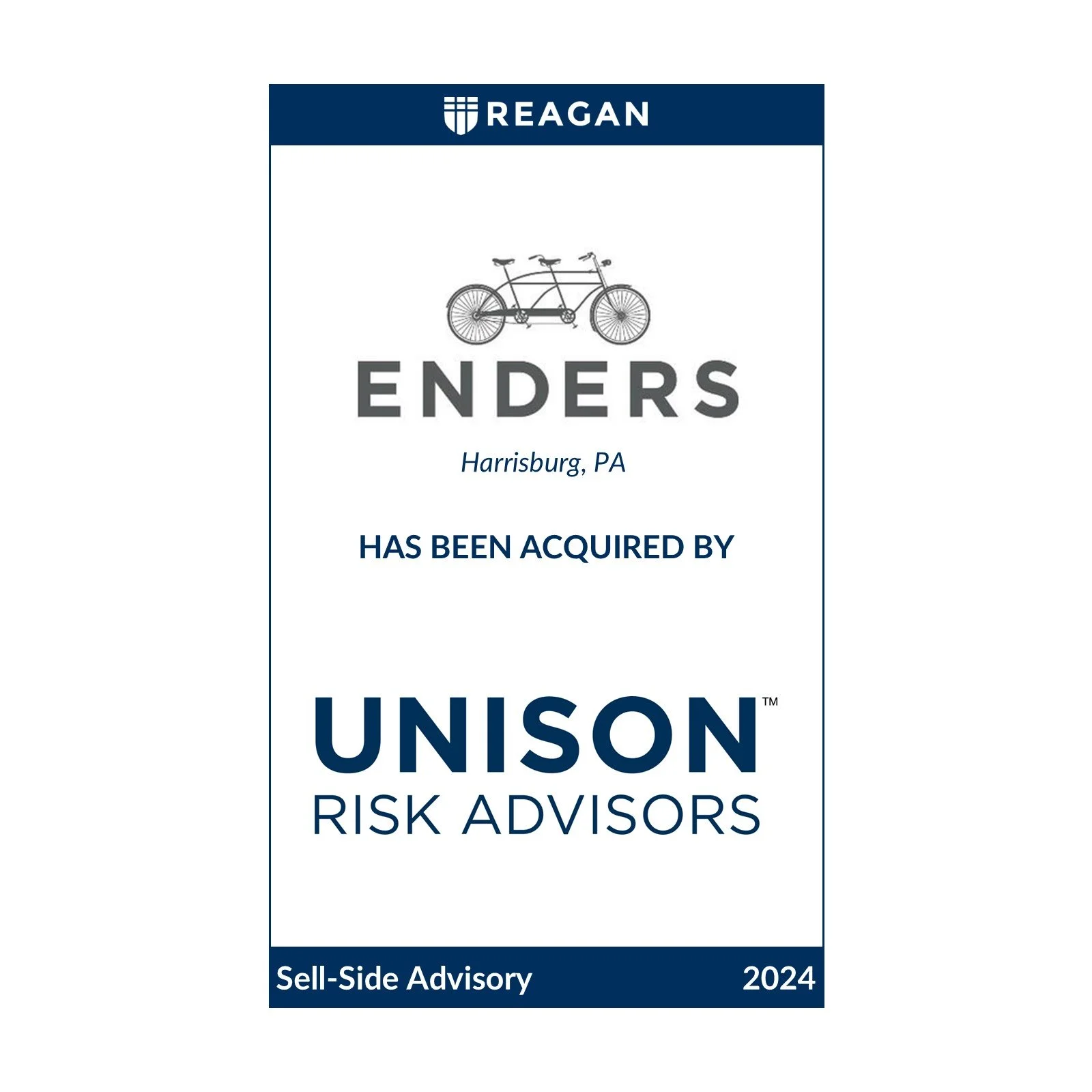 Enders Insurance Has Been Acquired by Unison Risk Advisors