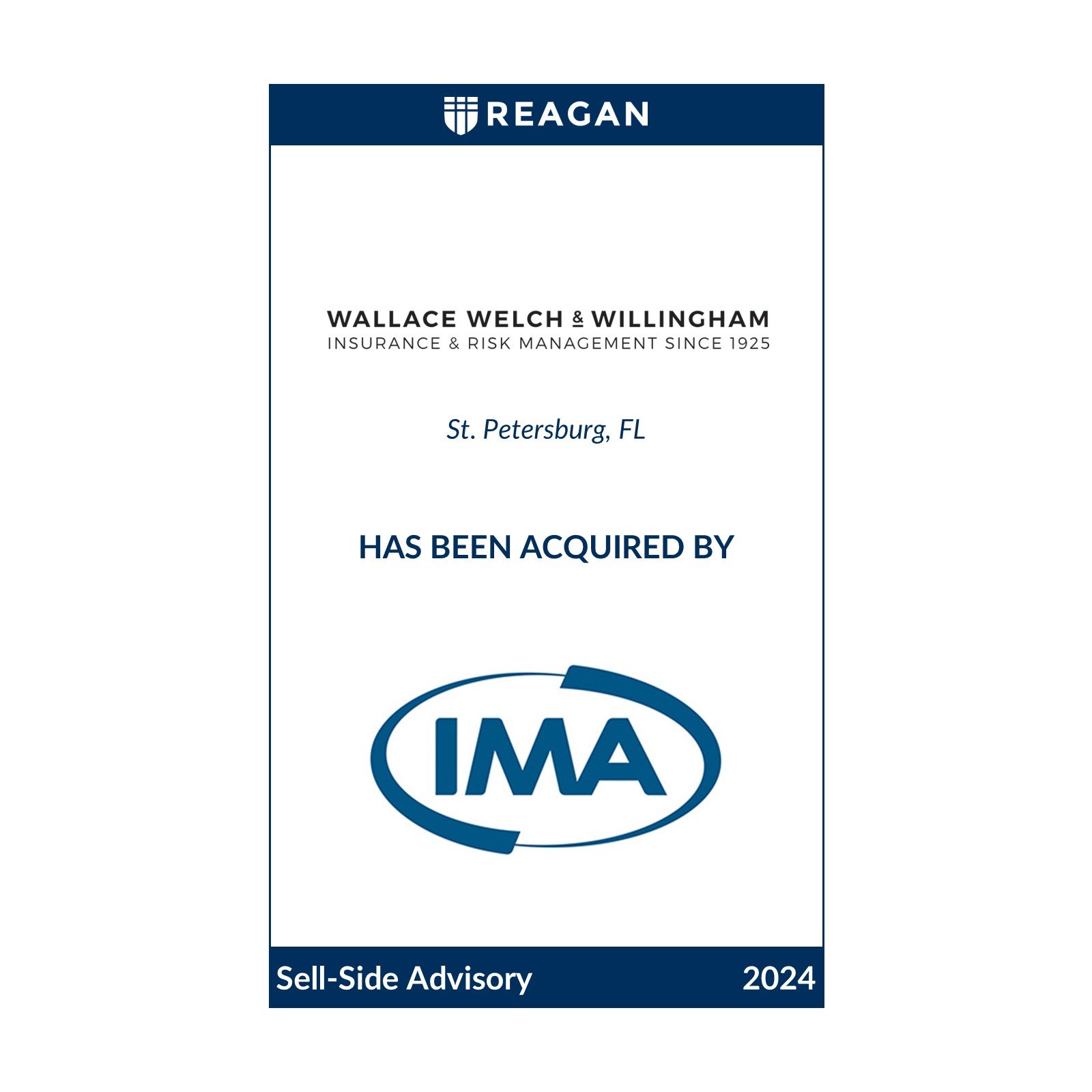 Wallace Welch &amp; Willingham Has Been Acquired by IMA Financial Group