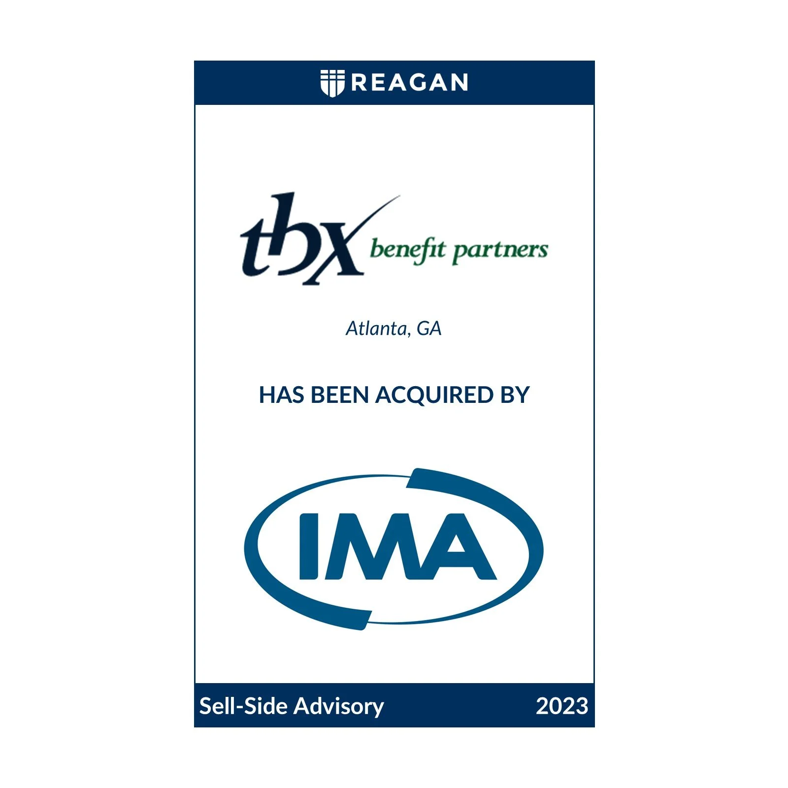 TBX Benefit Partners Has Been Acquired by IMA Financial Group